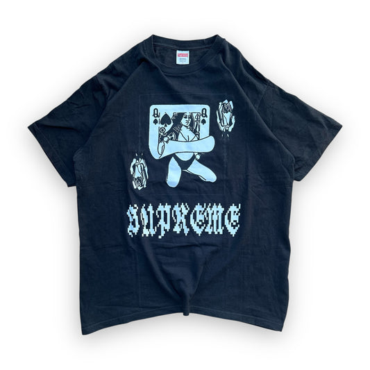 Tee Supreme Queen Black FW19 (L)