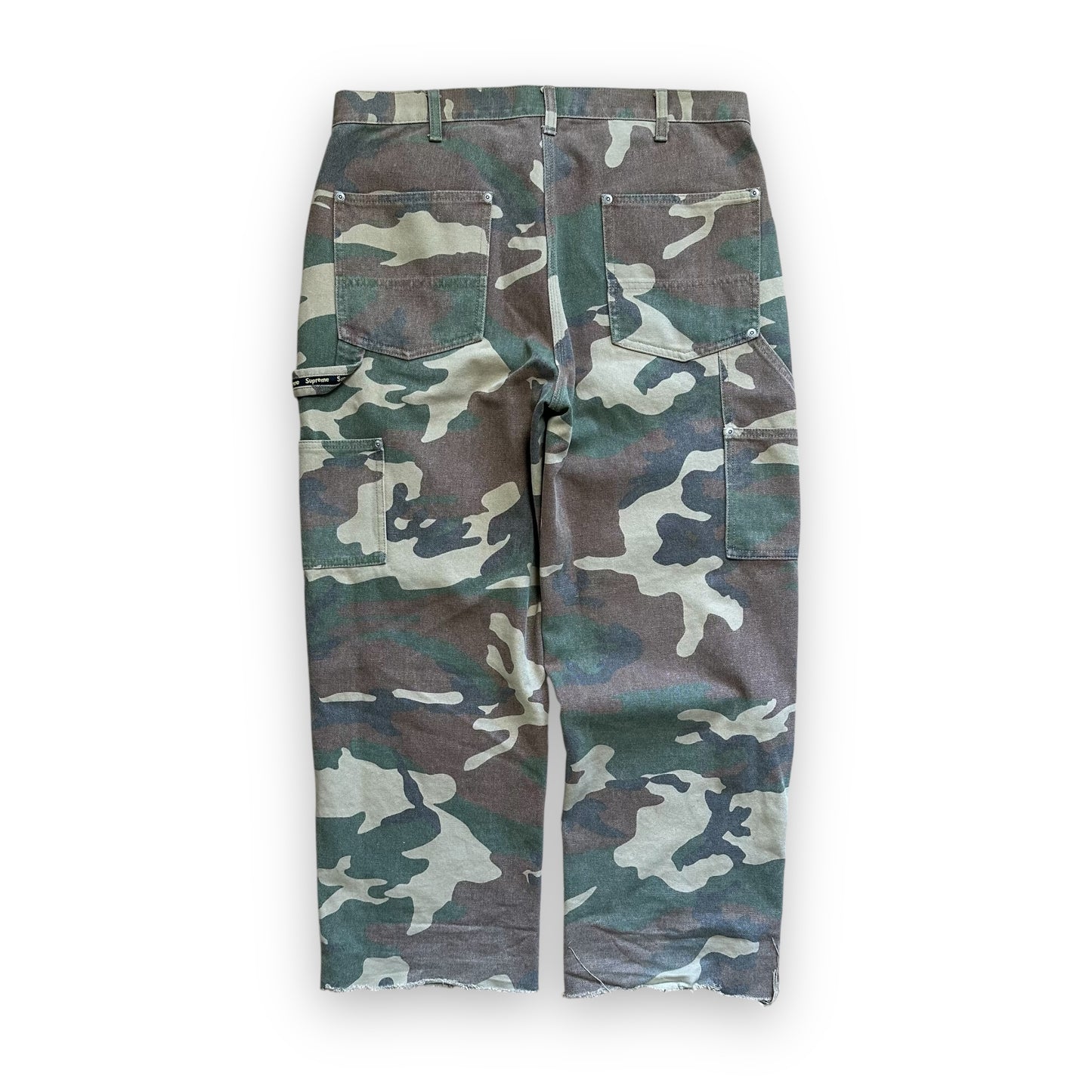 Pant Supreme Double Knee Painter Woodland Camo SS23 (L)