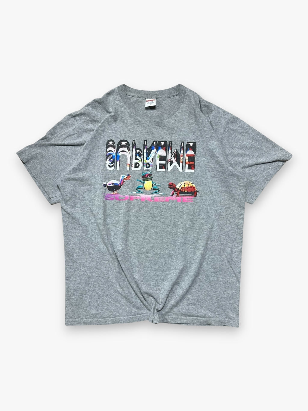 Tee Supreme Friends Heather Grey FW17