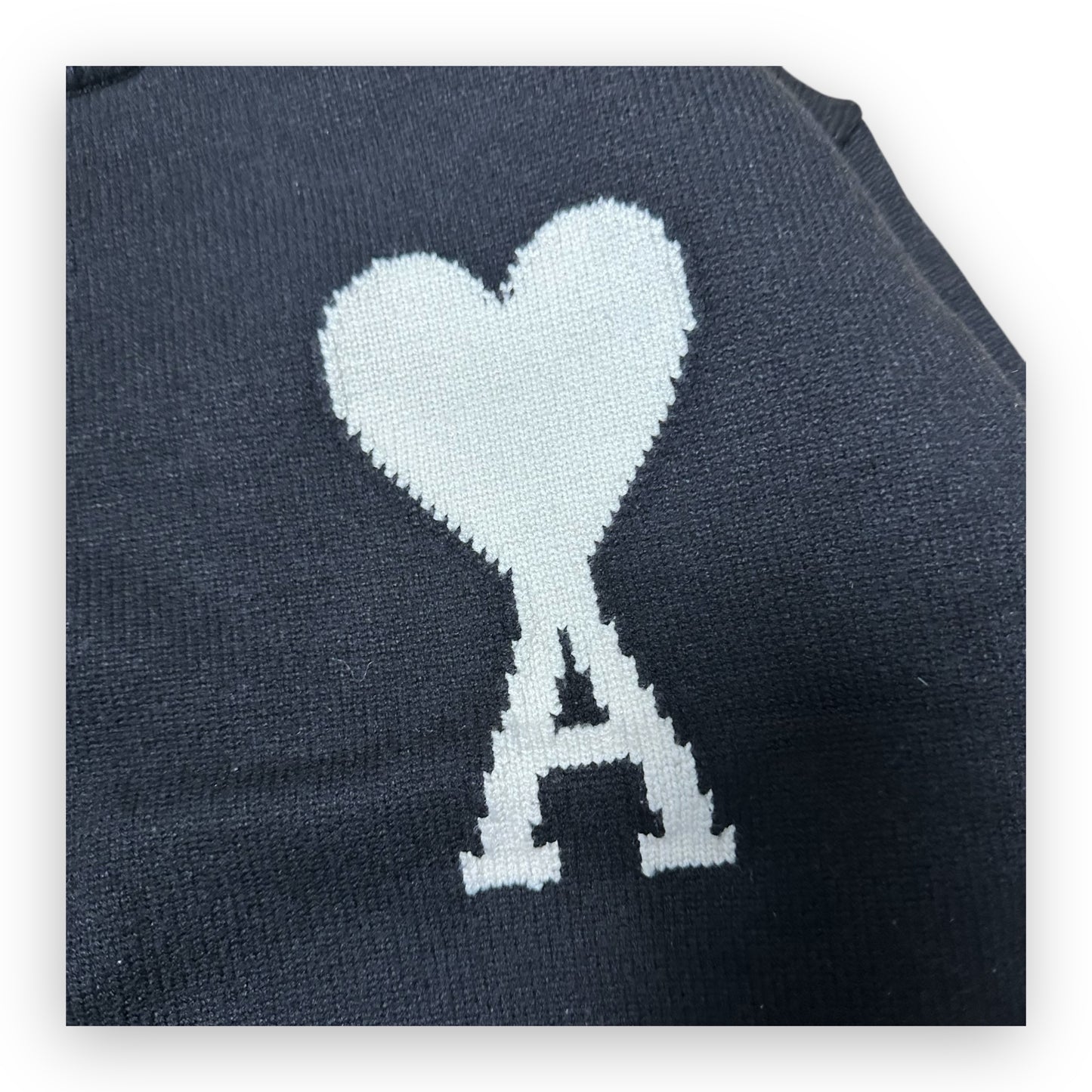 Sweater Ami Paris Black White (S)