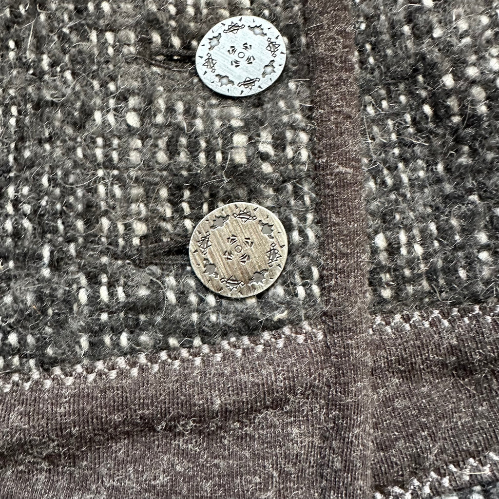 Jacket Marithé + François Girbaud Slash Tweed Black