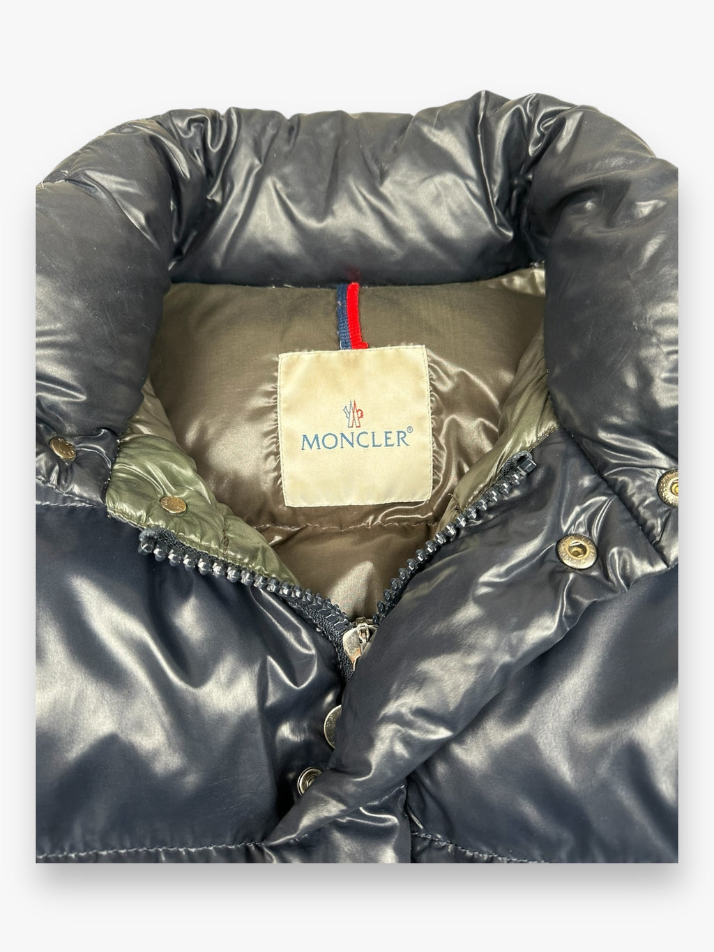 Moncler Puffer Jacket Tibet Navy vintage