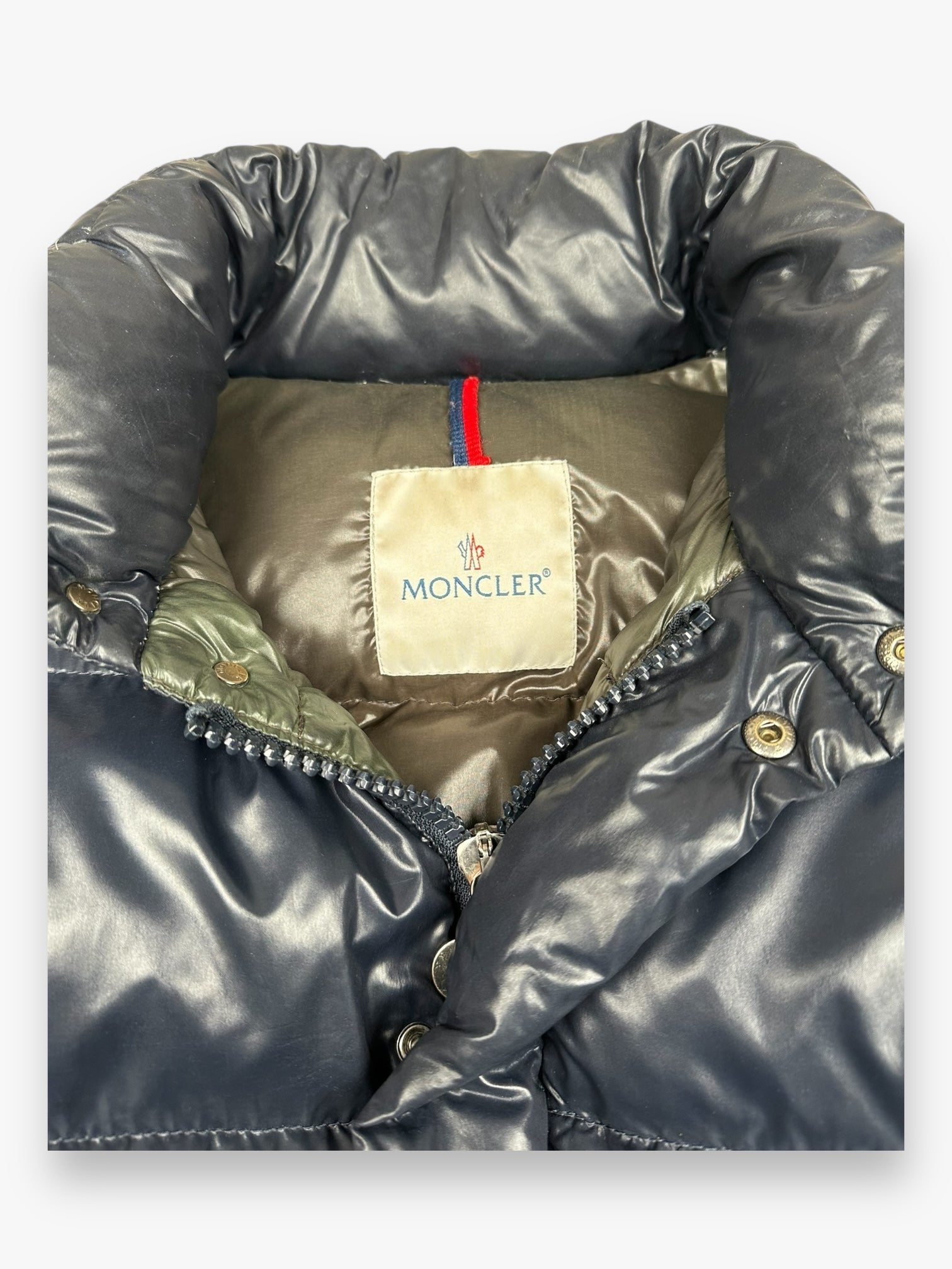 Moncler Puffer Jacket Tibet Navy vintage