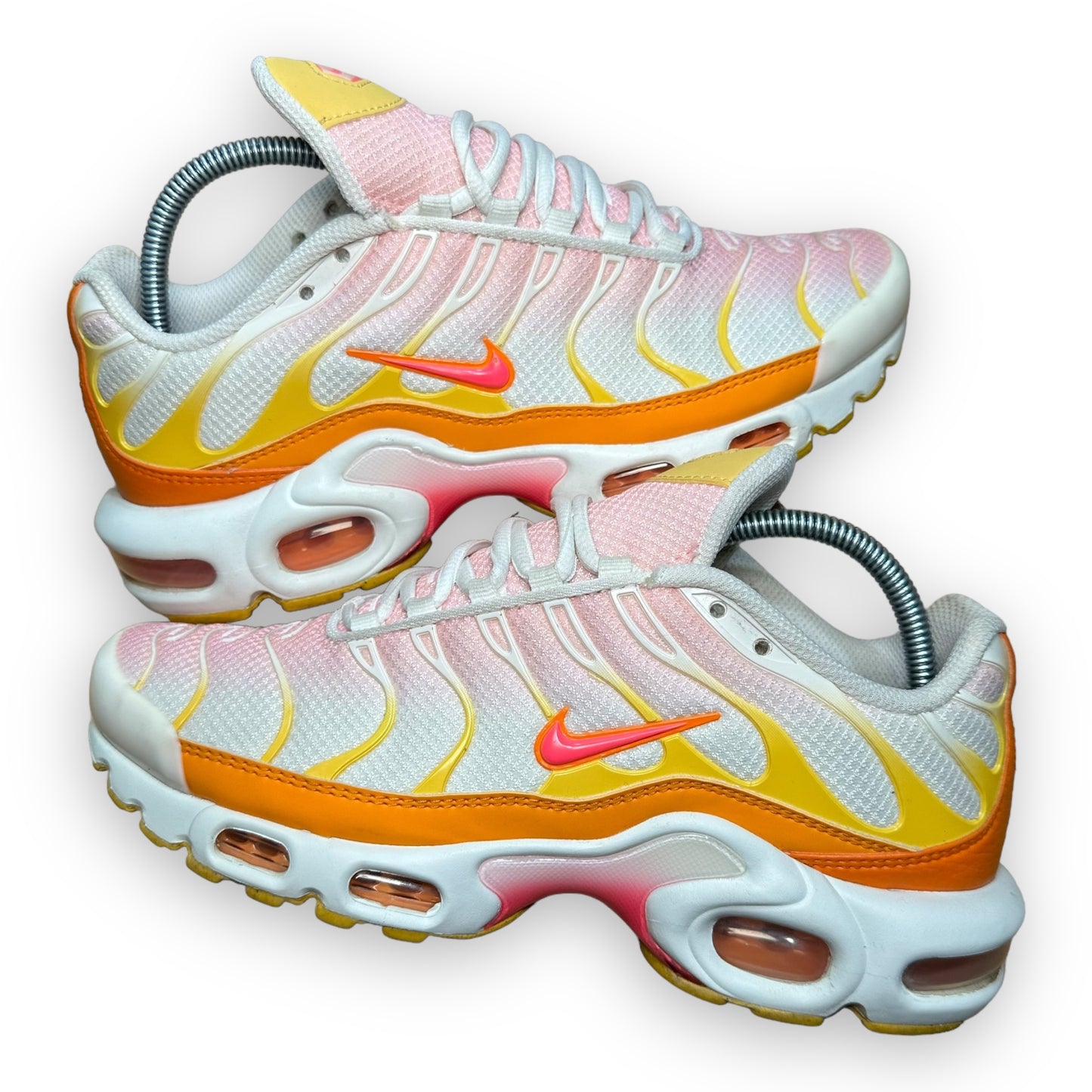 EU38 - US5.5 - UK5 • Air Max Plus White Orange Pink