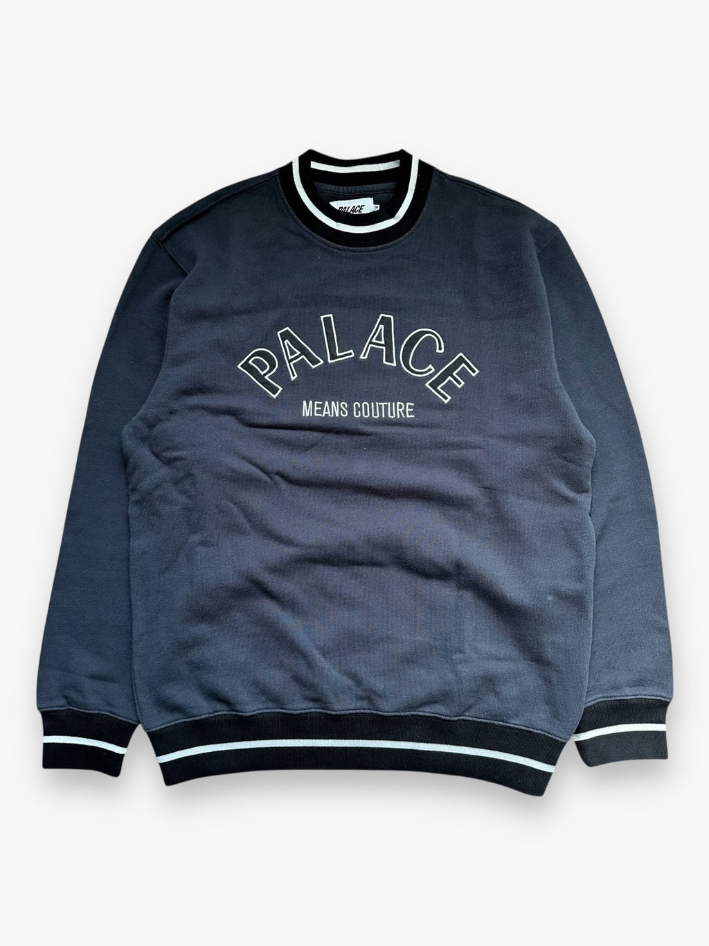 Sweatshirt Crewneck Palace Couture Dark Grey SS18