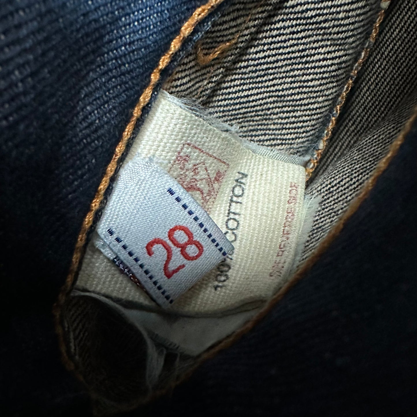Jeans Evisu Seagull Lot 0445 Red/White (XS)
