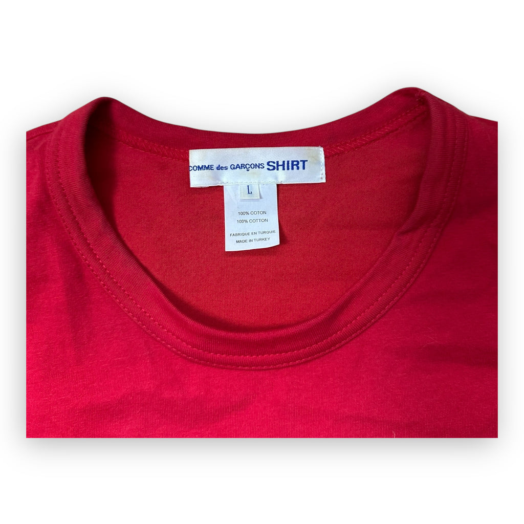 Tee Comme des Garcons SHIRT Oversized Red