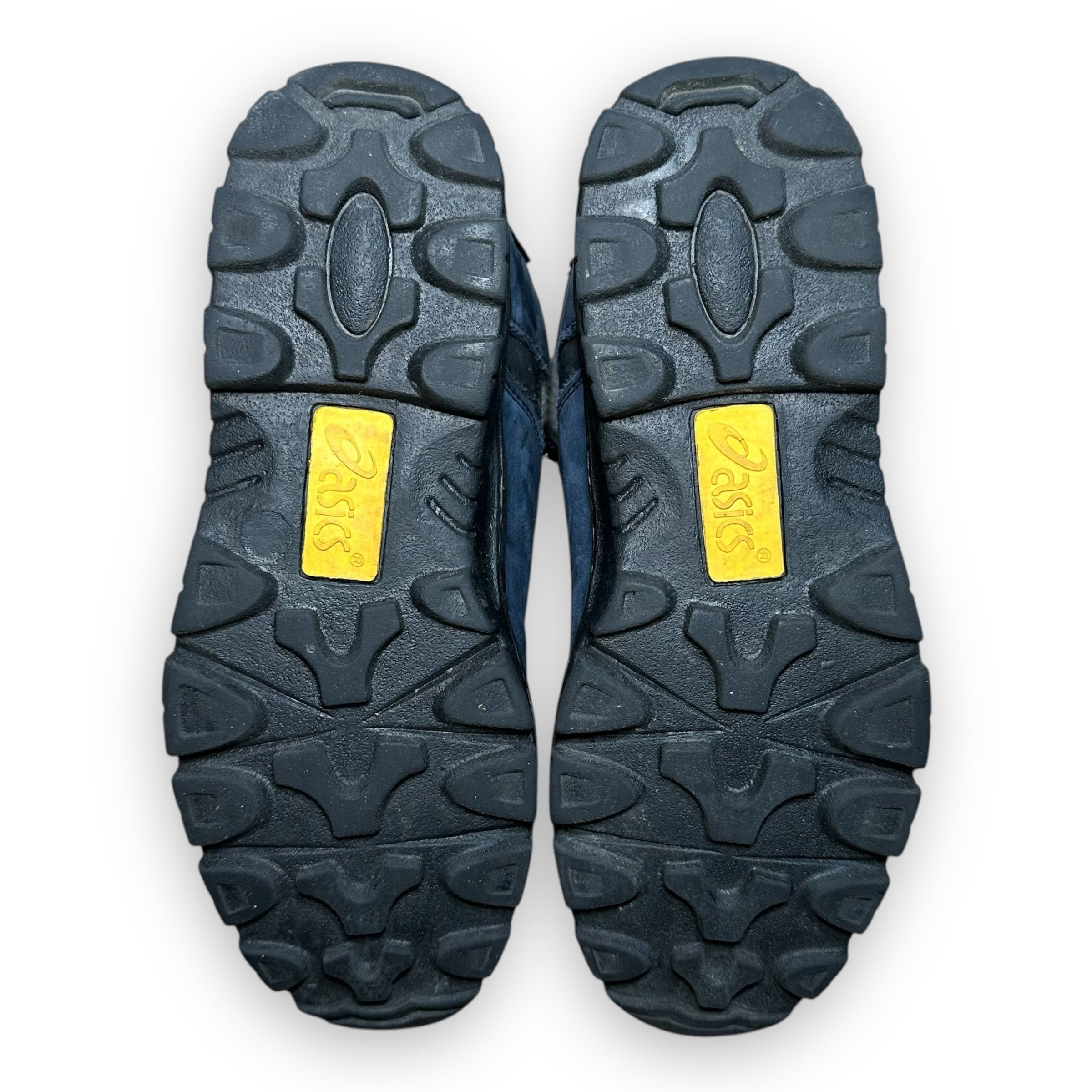 Asics Hiking Boots White Navy vintage