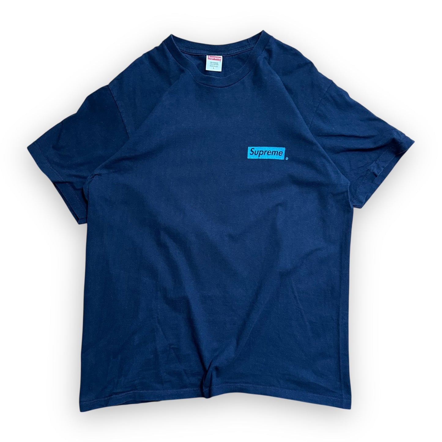 Tee Supreme Spiral Navy SS21 (L)