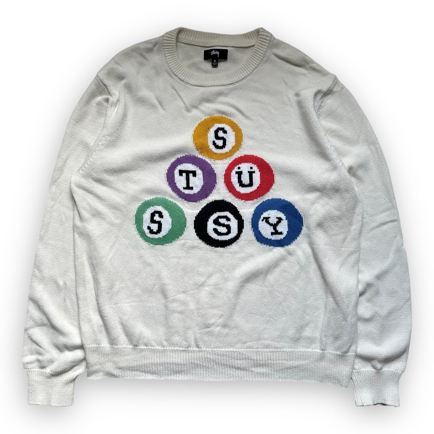 Sweater Stussy Billiard Natural (M)