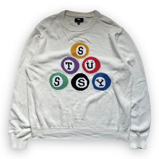 Sweater Stussy Billiard Natural (M)