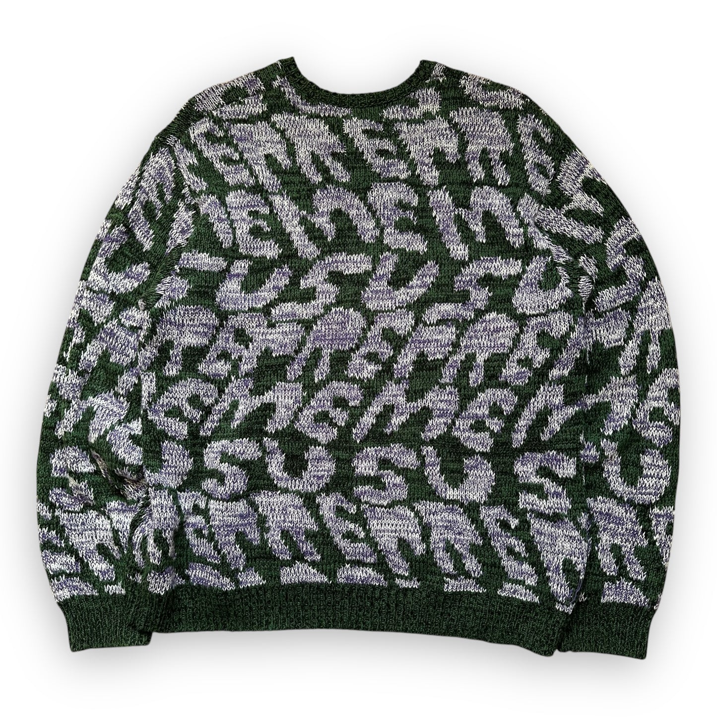 Sweater Supreme Stacked Green SS23 (L)