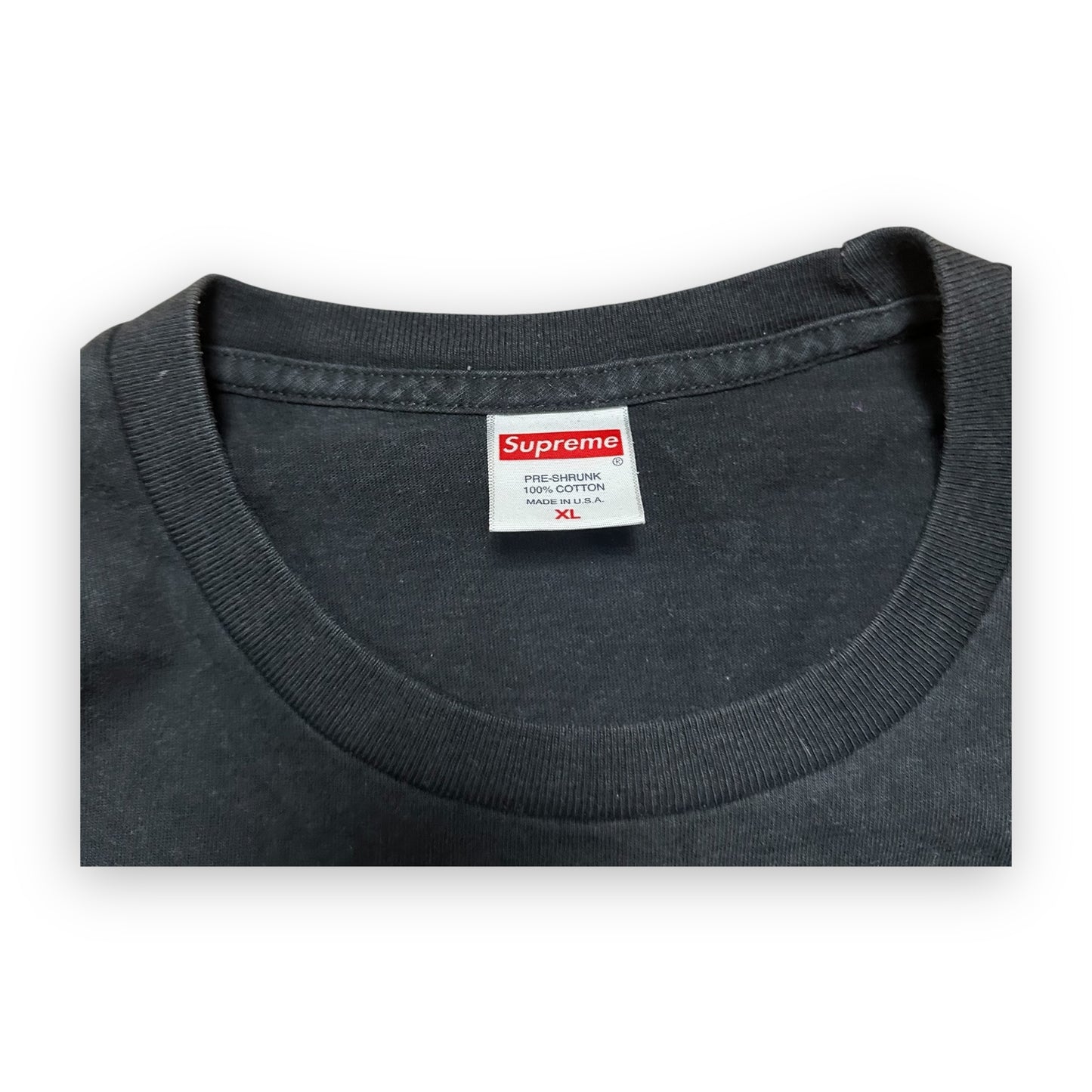 Tee Supreme Handstyle Black SS22 (XL)