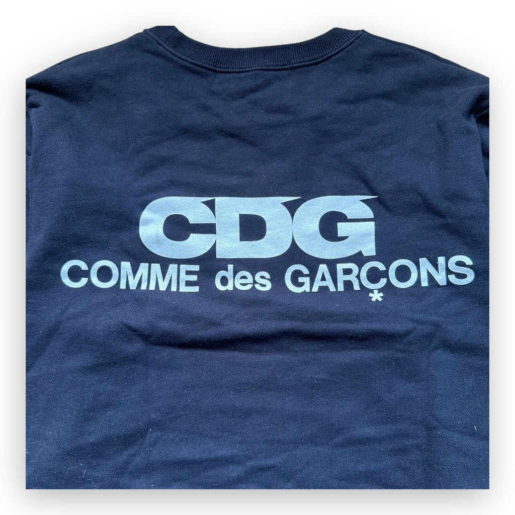 CDG Black Crewneck Sweatshirt