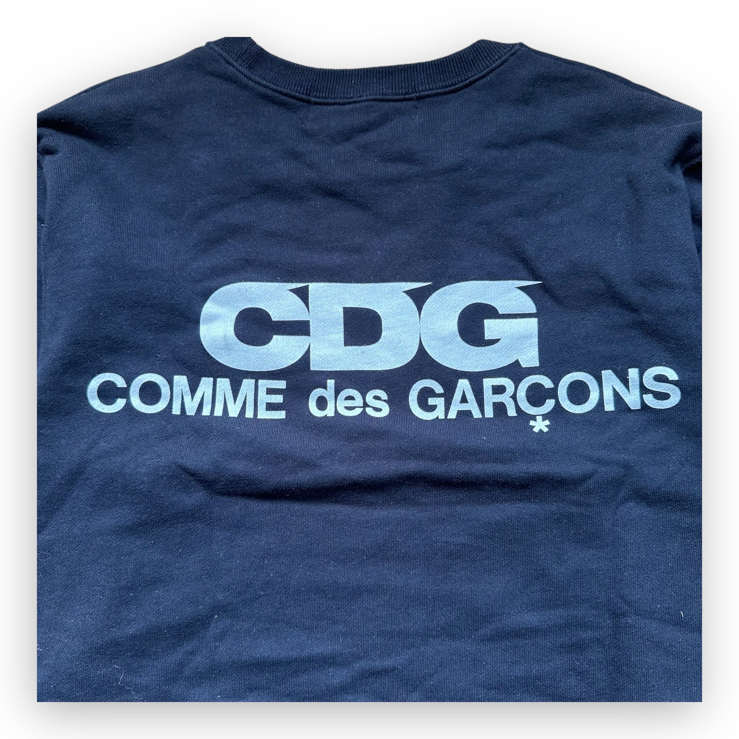 CDG Black Crewneck Sweatshirt