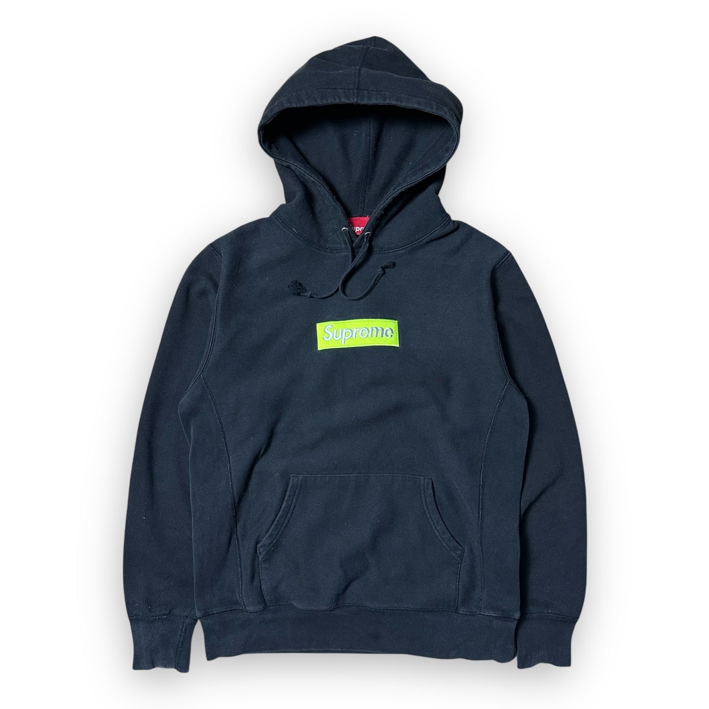 Sweatshirt Hoodie Supreme Box Logo Black FW17 (M)