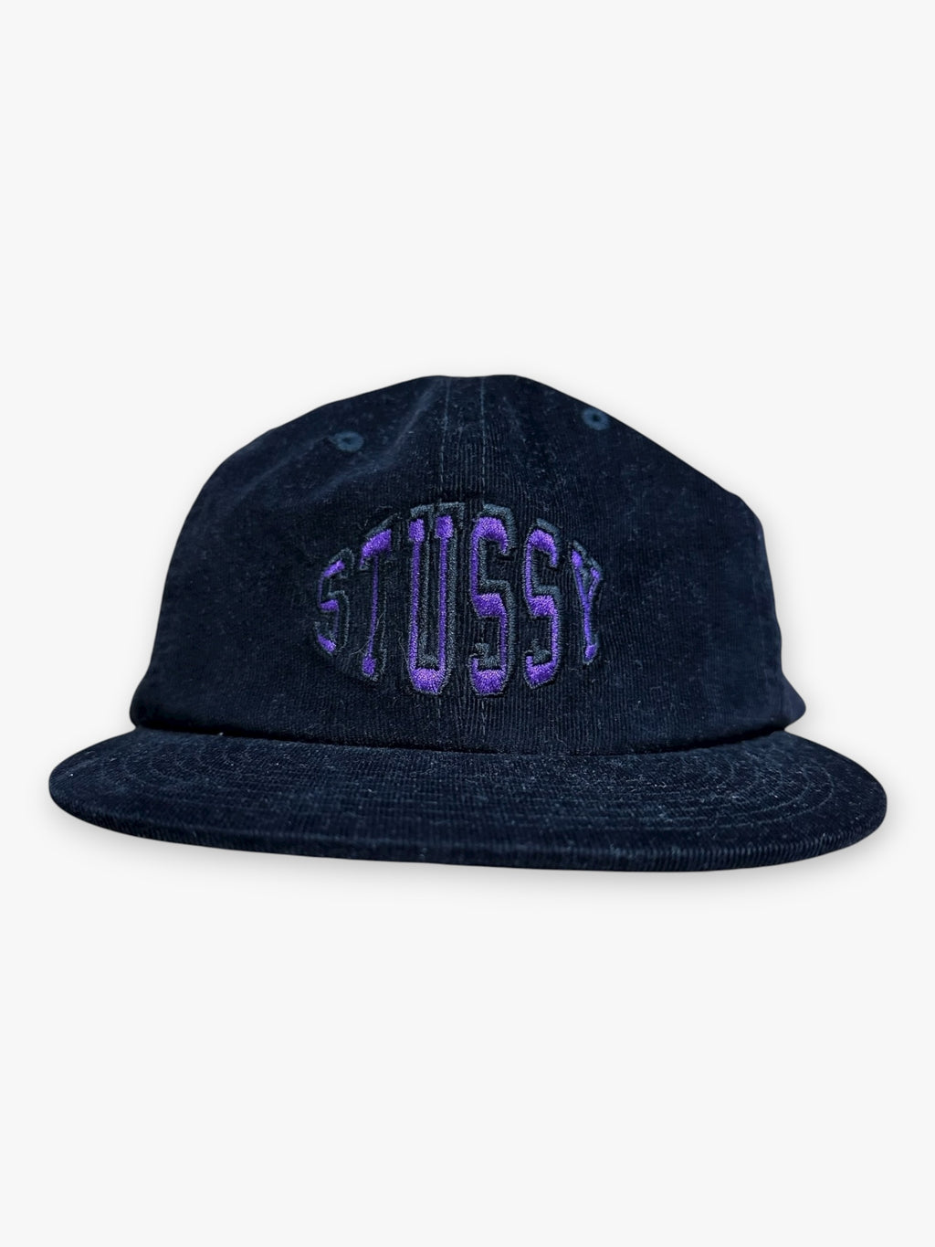 Cap Stussy Corduroy Black Purple