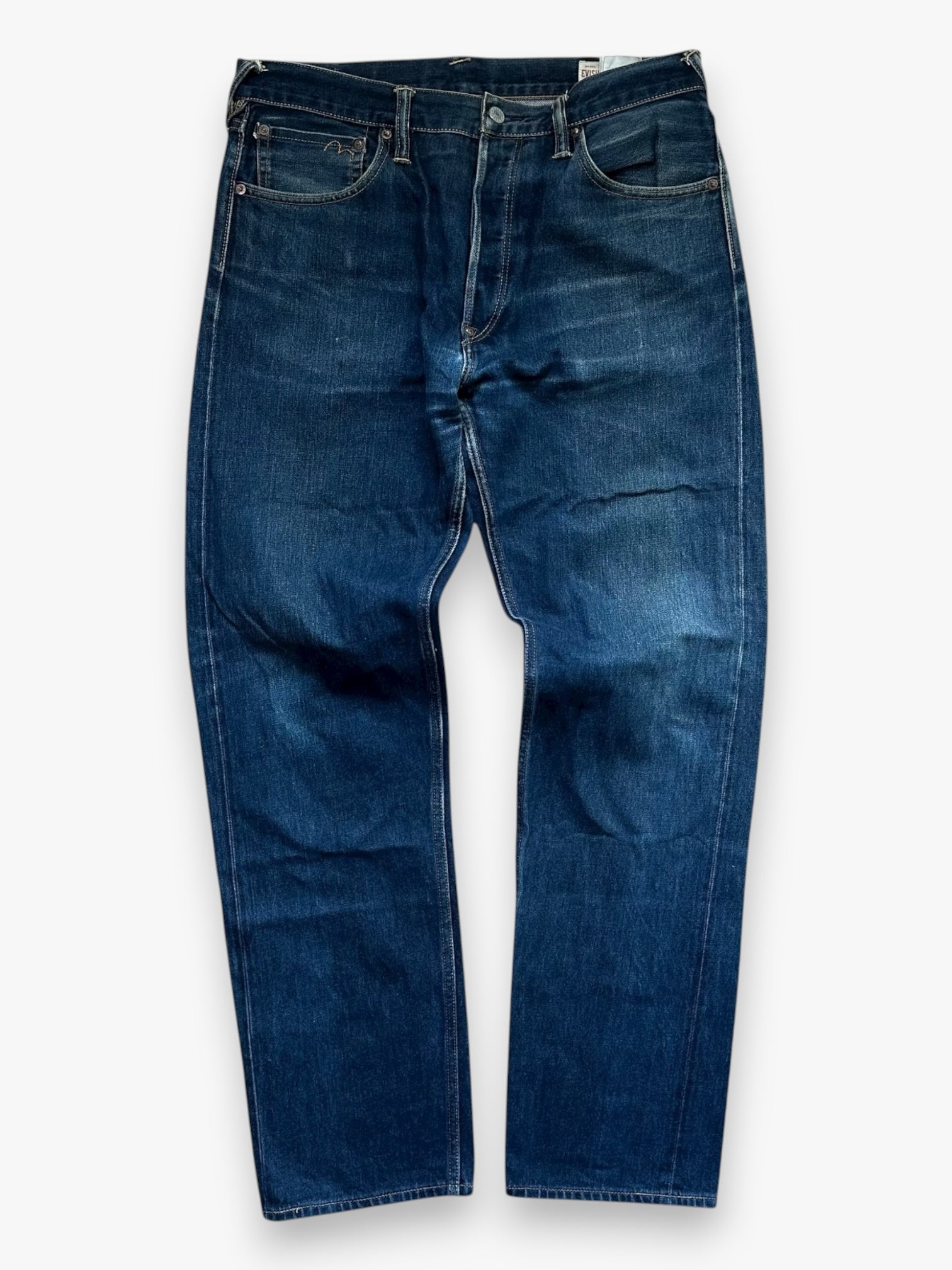 Jeans Evisu Daicock Lot 2000 White