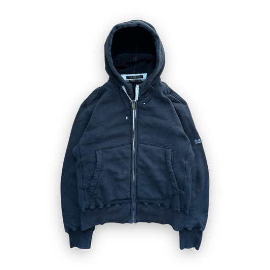 Sweatshirt Hoodie Zip Stone Island Denims Black FW07 (L)