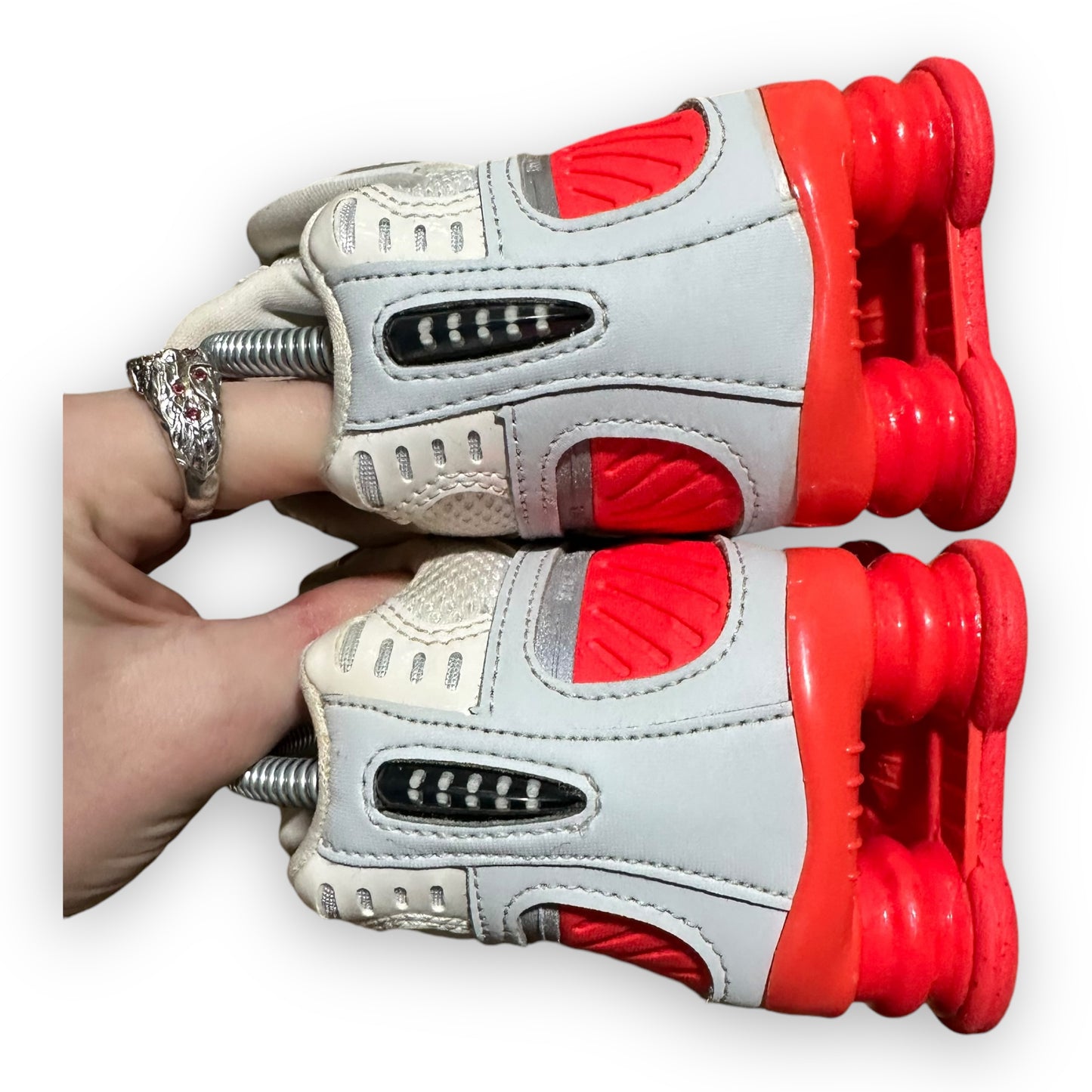 EU36.5 - US4.5 - UK4 • Shox Enigma White Red