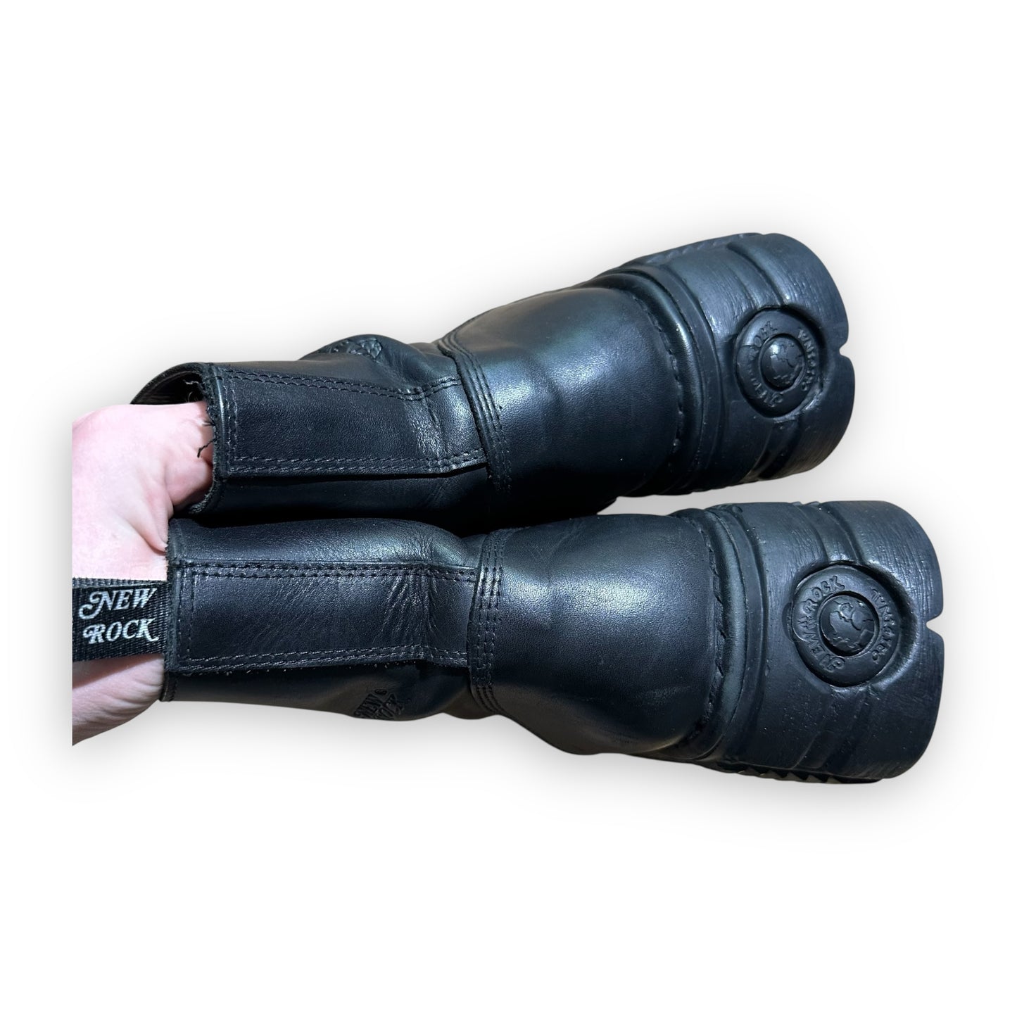 EU44 - US10 - UK9 • New Rock Boots Black