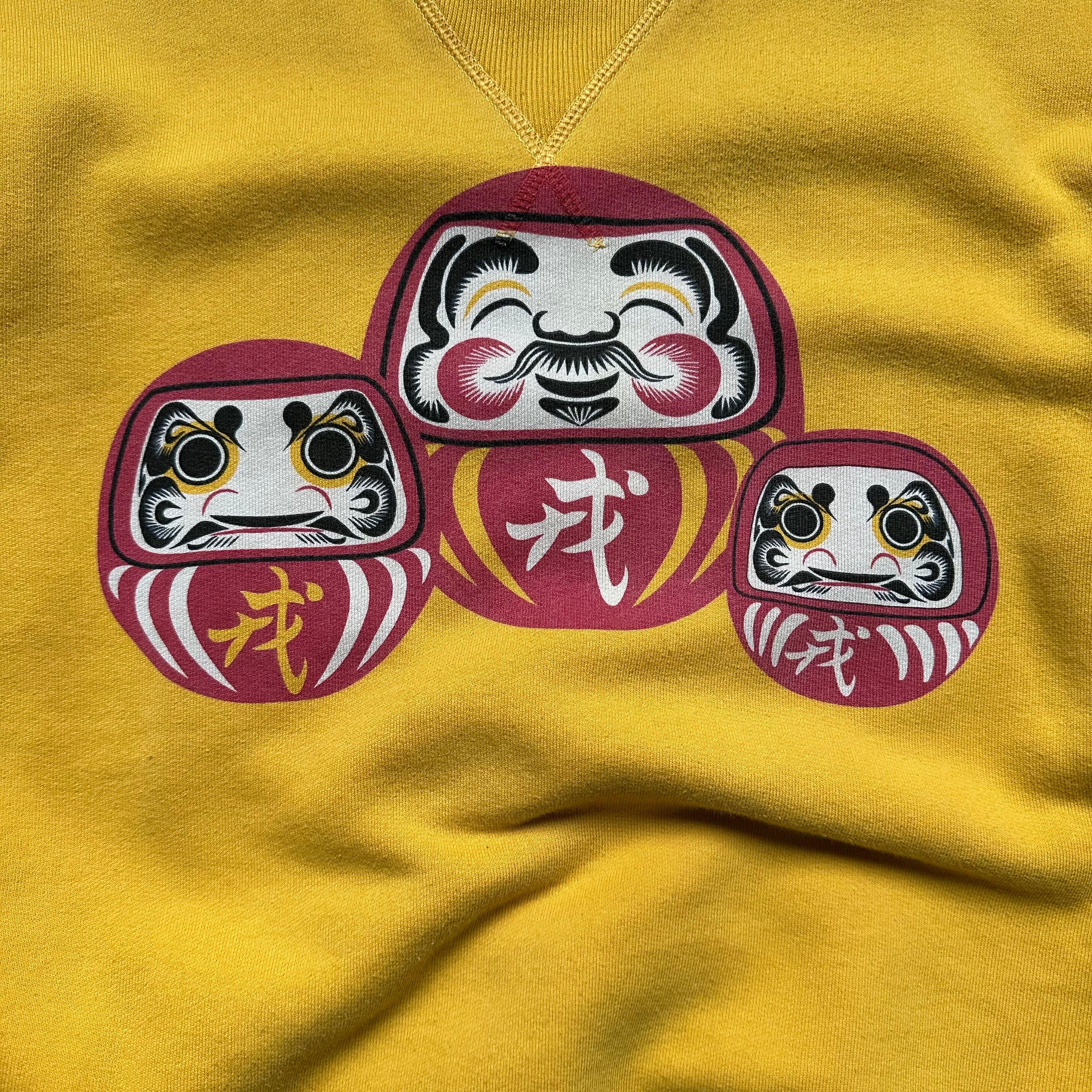 Evisu Yellow Crewneck Sweatshirt