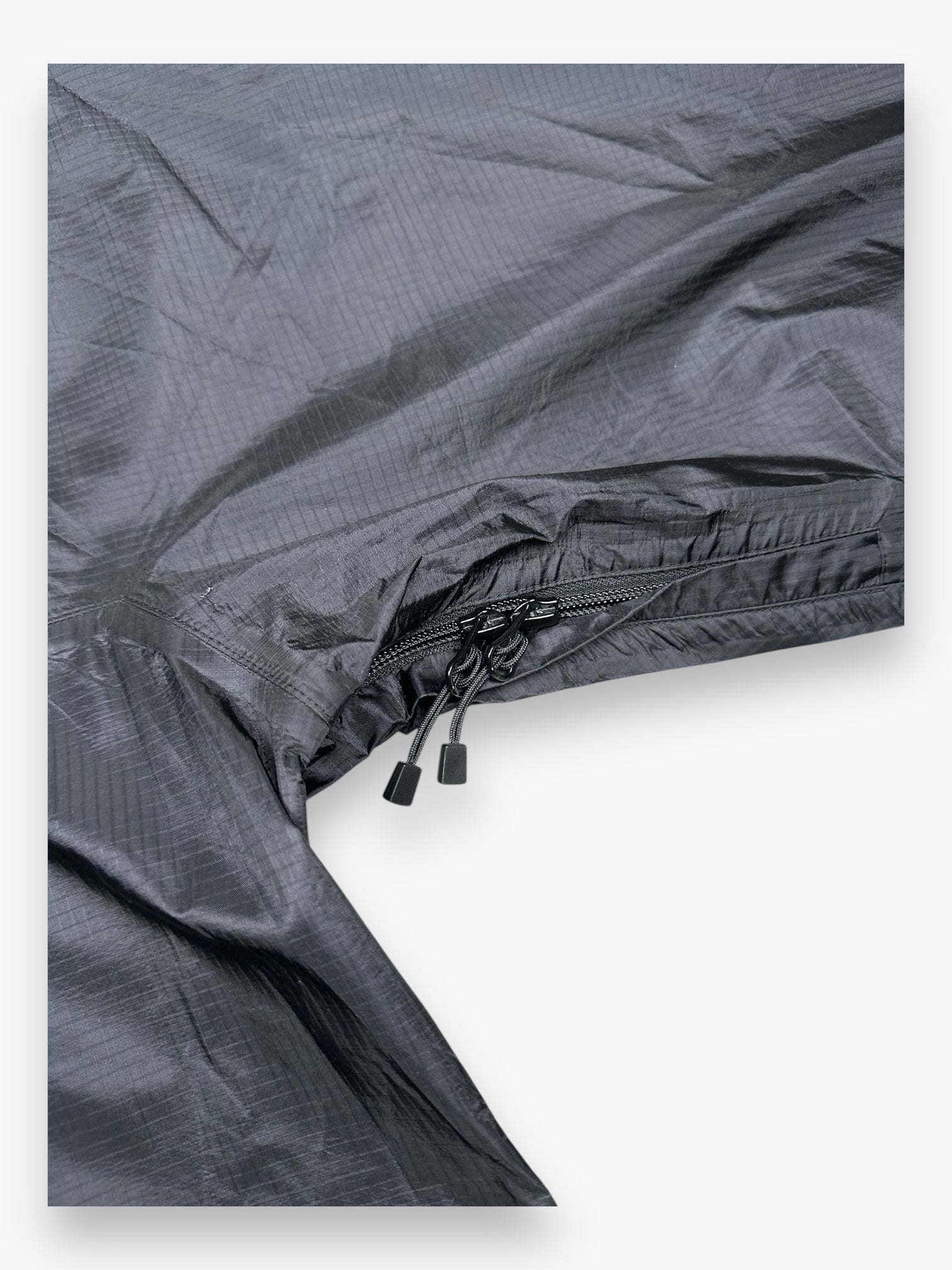 Supreme Taped Seam Rain Jacket Black SS19