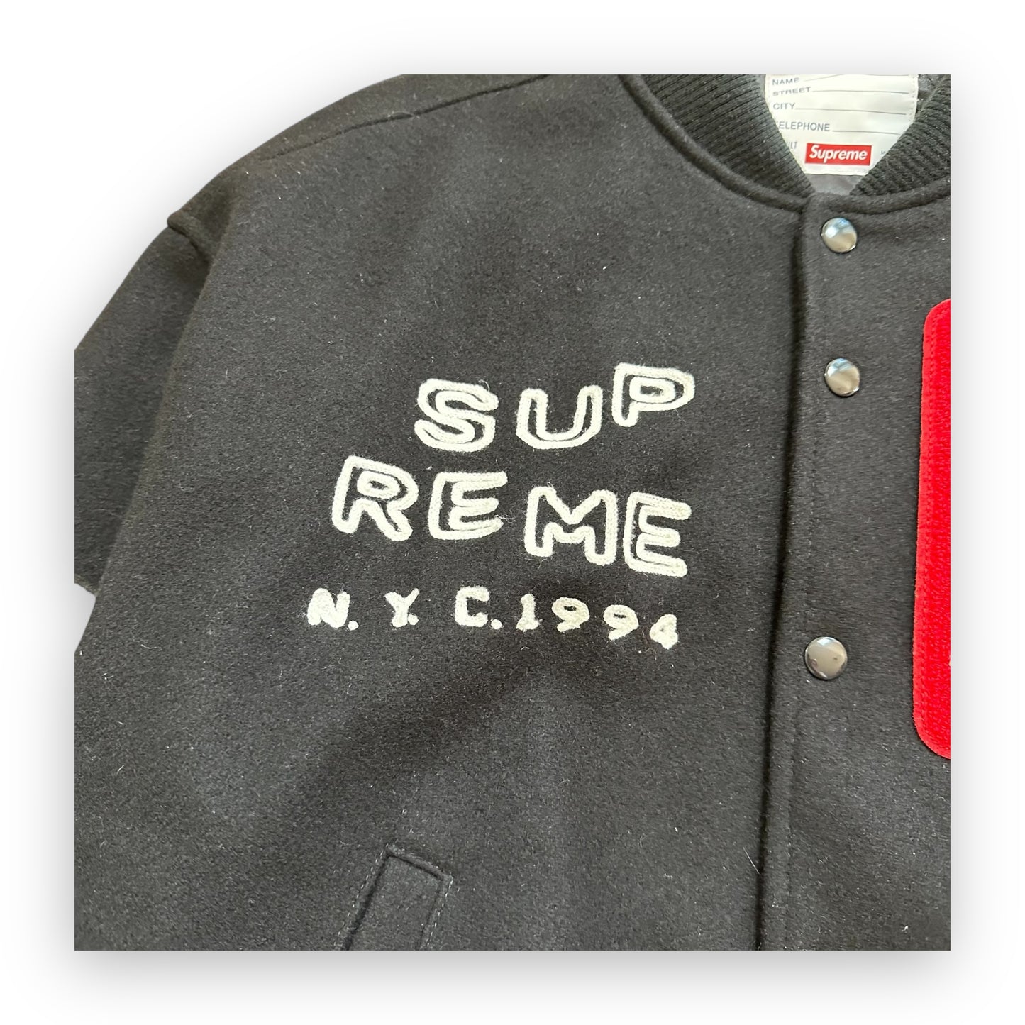 Jacket Supreme CPFM (Cactus Plant Flea Market) Tourist Varsity FW23 (M)