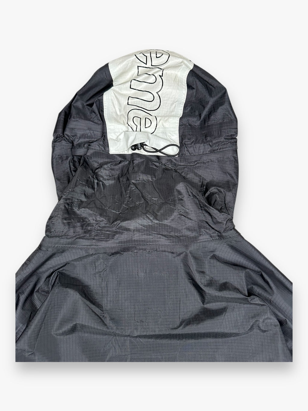 Supreme Taped Seam Rain Jacket Black SS19