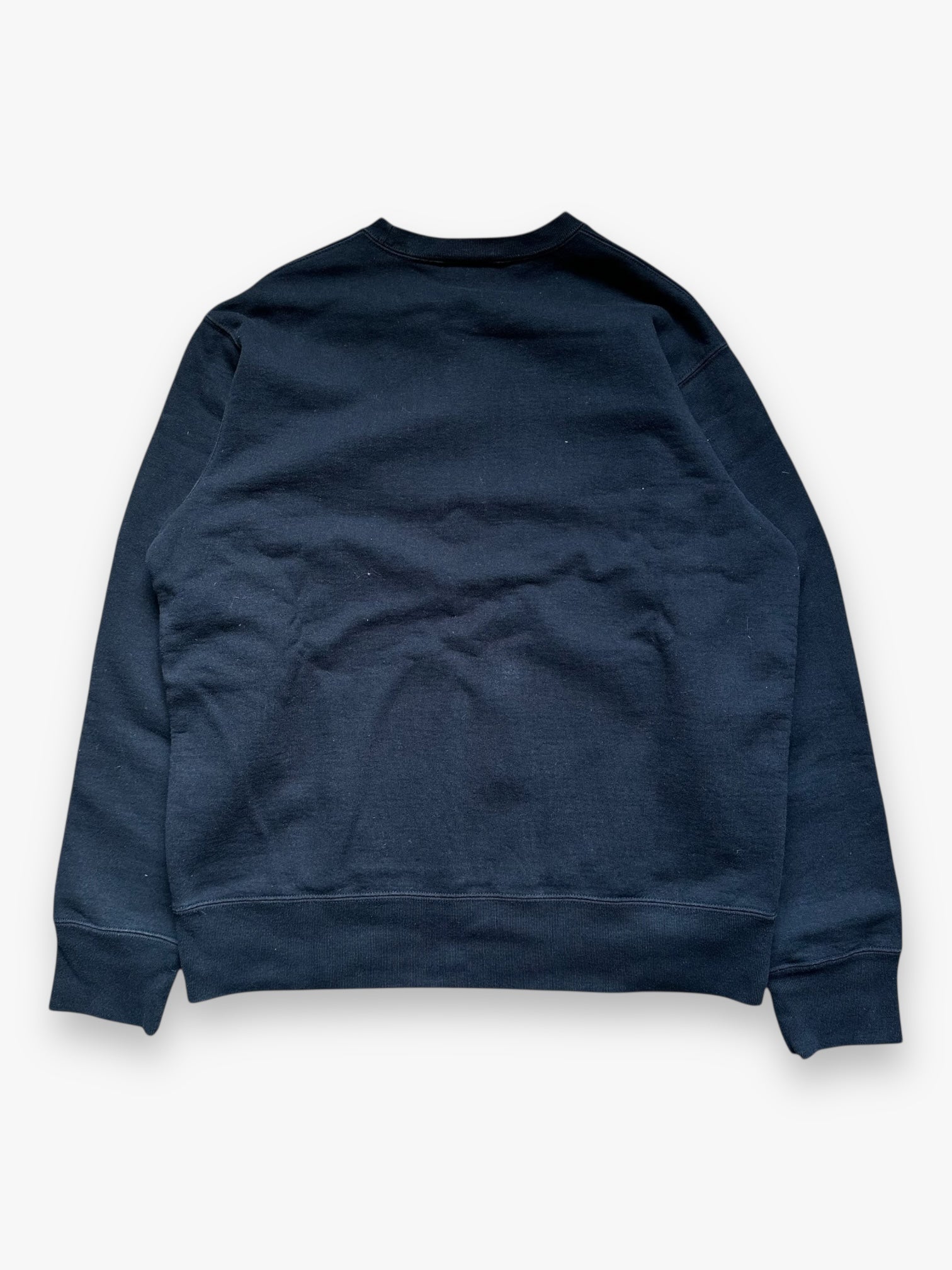 Supreme Zig Zag Stitch Panel Crewneck Sweatshirt Black FW17