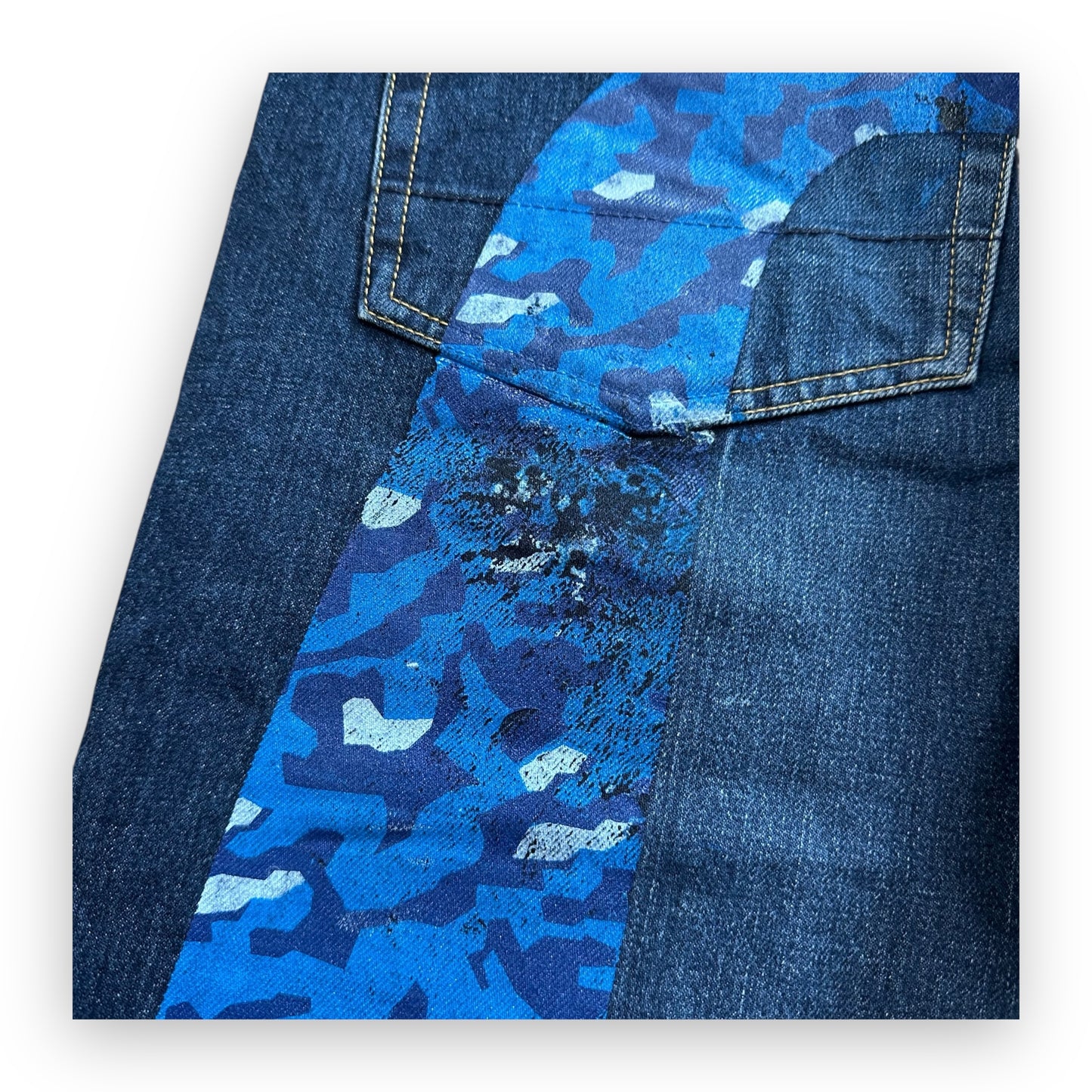 Jeans Evisu Daicock Camo Lot 001 Blue (M)
