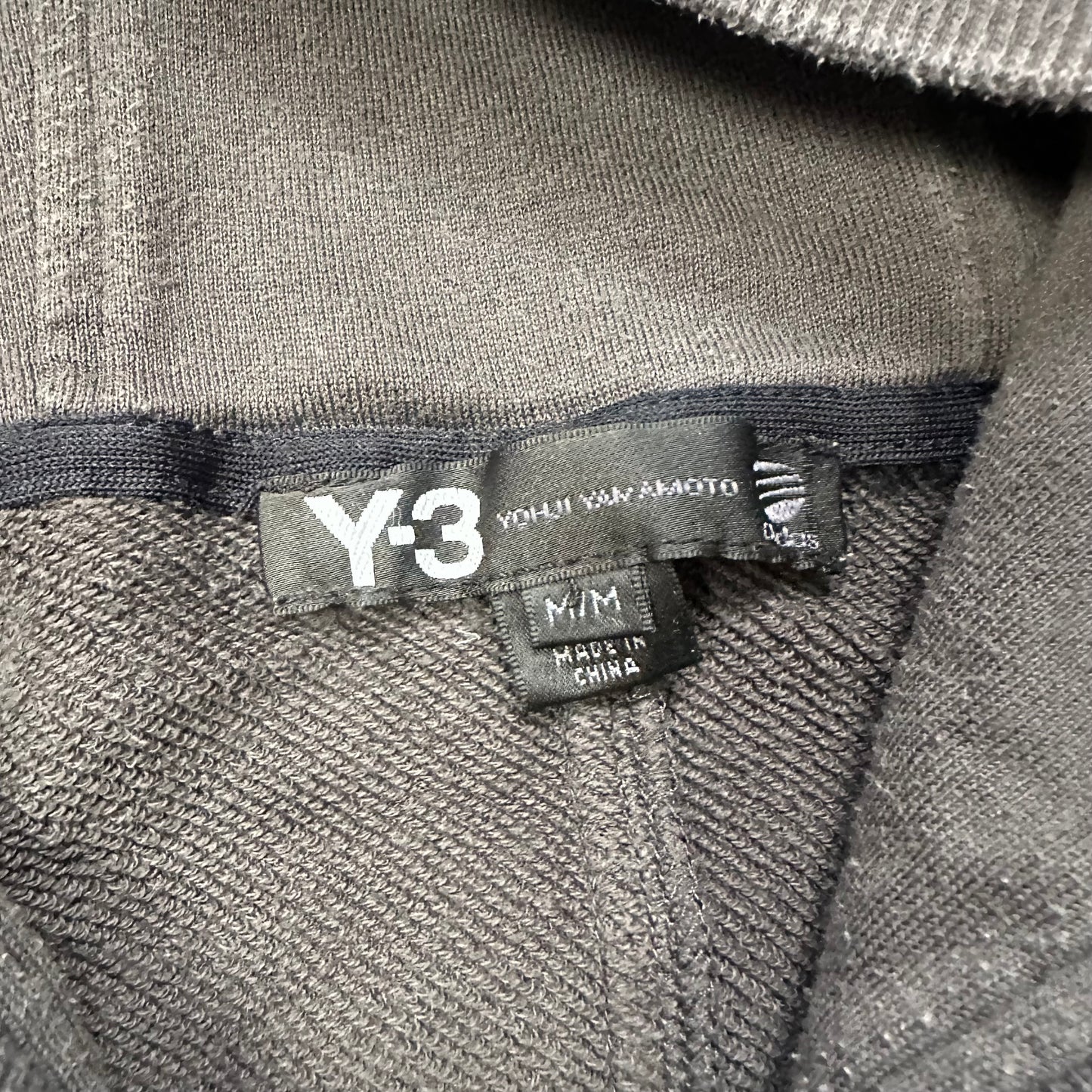 Sweatshirt Hoodie adidas Y-3 Dark Grey vintage (M)