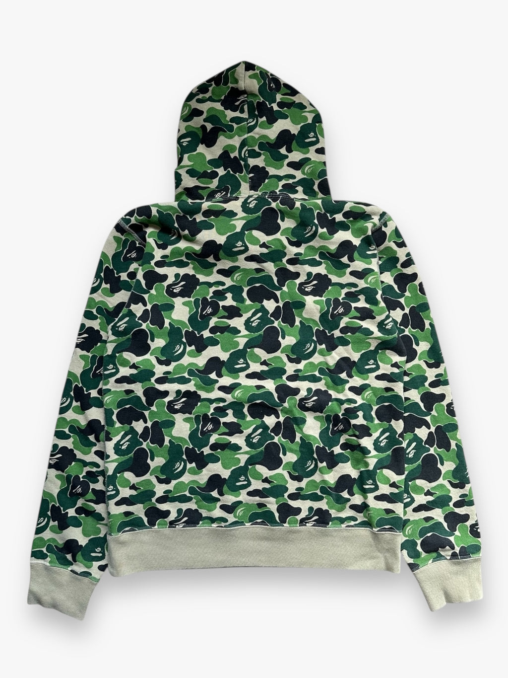 Sweatshirt Hoodie BAPE Undefeated ABC College Green