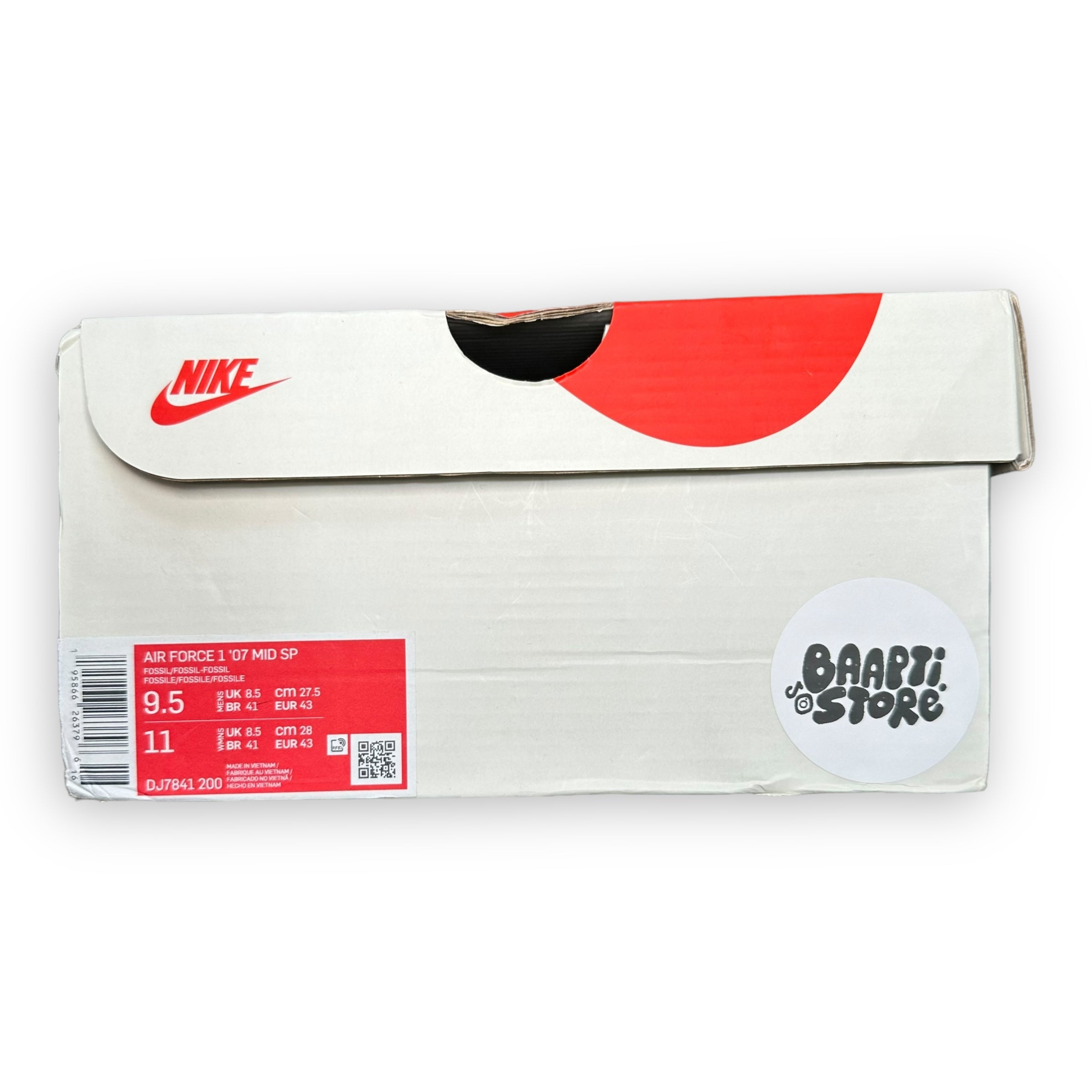 Air Force 1 Mid Stussy Fossil