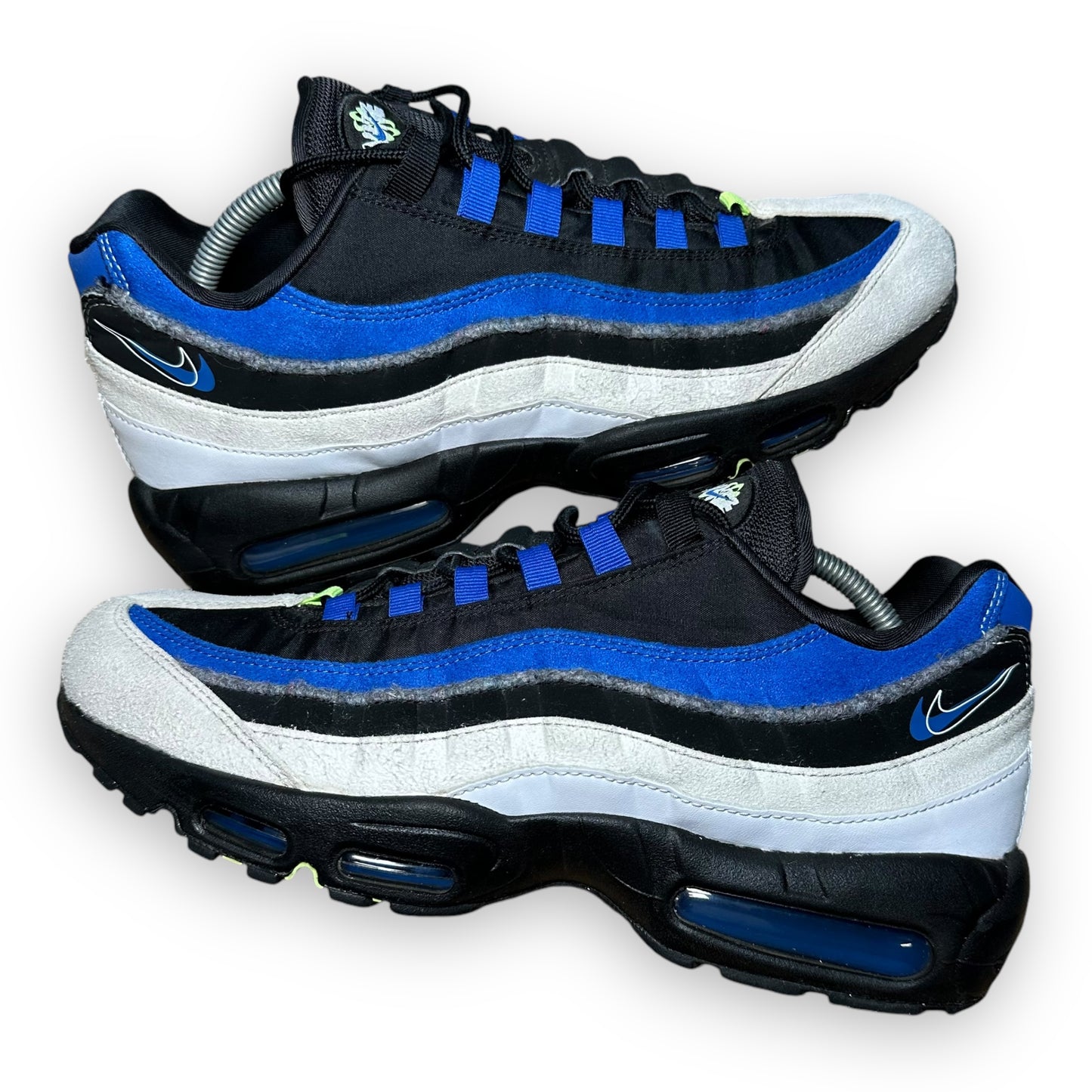 EU46 - US12 - UK11 • Air Max 95 Black Game Royal