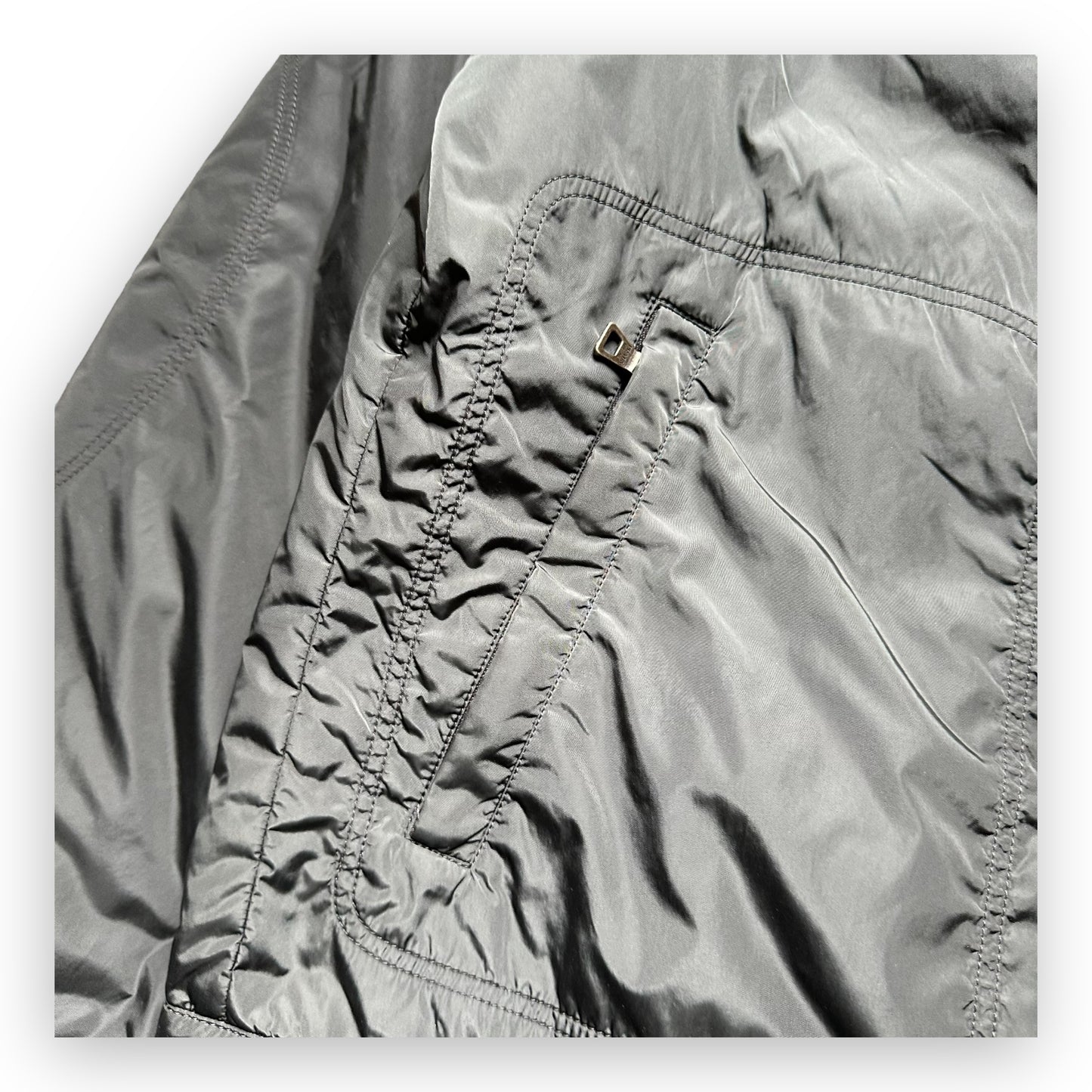 Jacket Prada Sport Work Nylon Dark Grey FW08 (L)