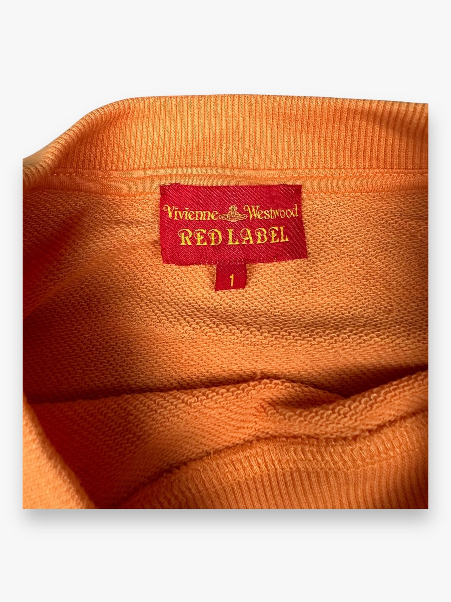 Vivienne Westwood Red Label Laces Crewneck Orange