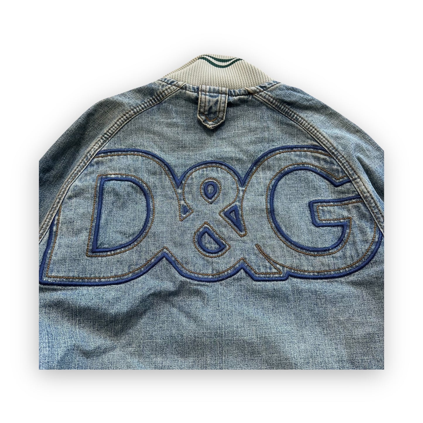 Jacket Dolce & Gabbana Denim Stonewash Logo SS05 (M)