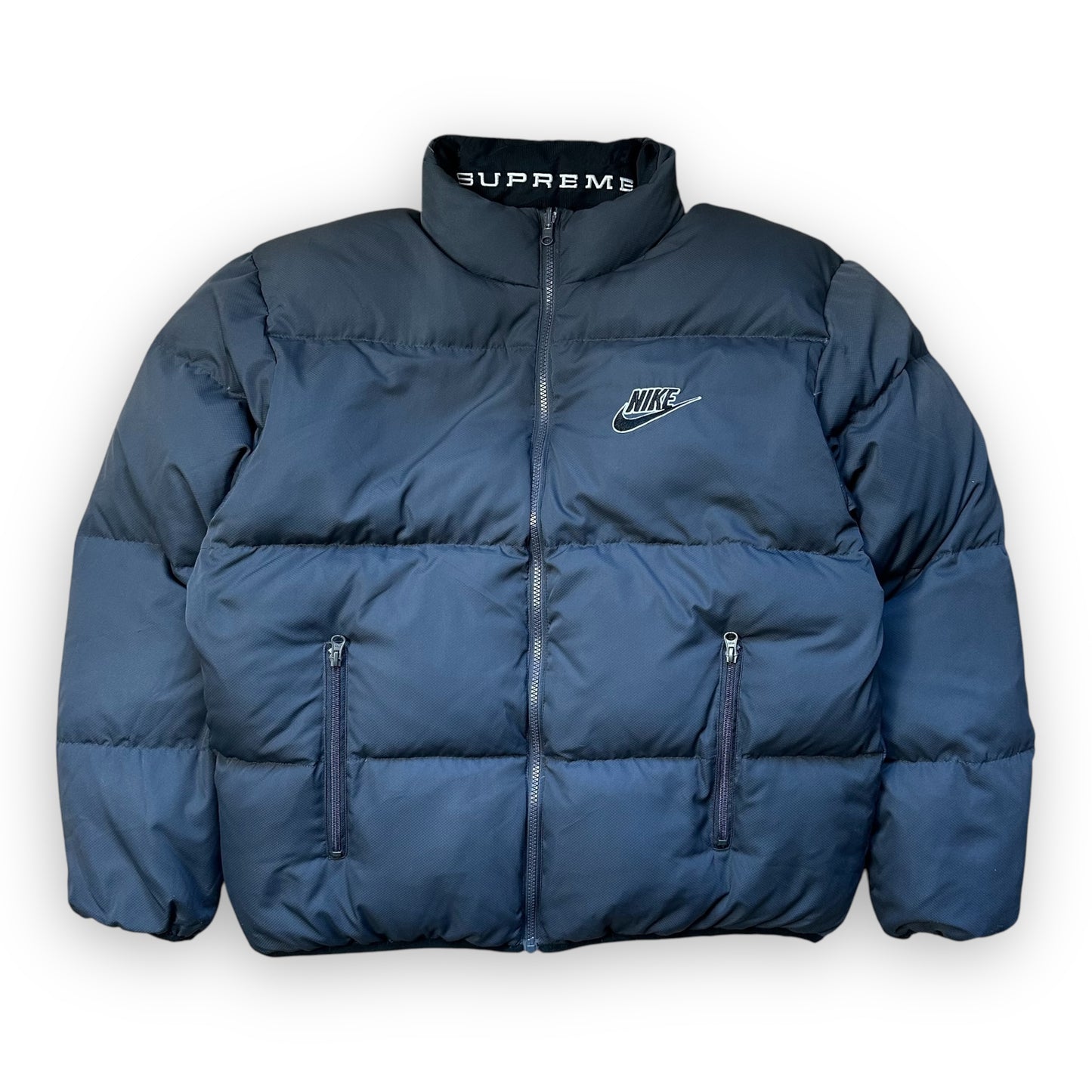 Puffer Jacket Supreme Nike Reversible Black SS21 (L)