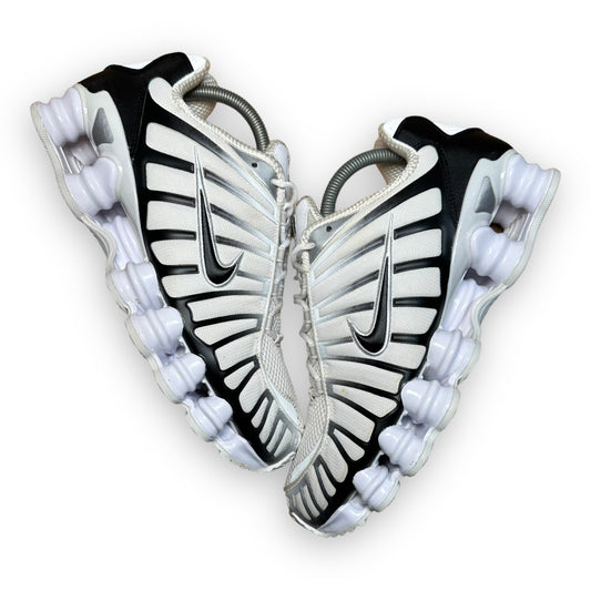 EU42.5 - US9 - UK8 • Shox TL White Platinum