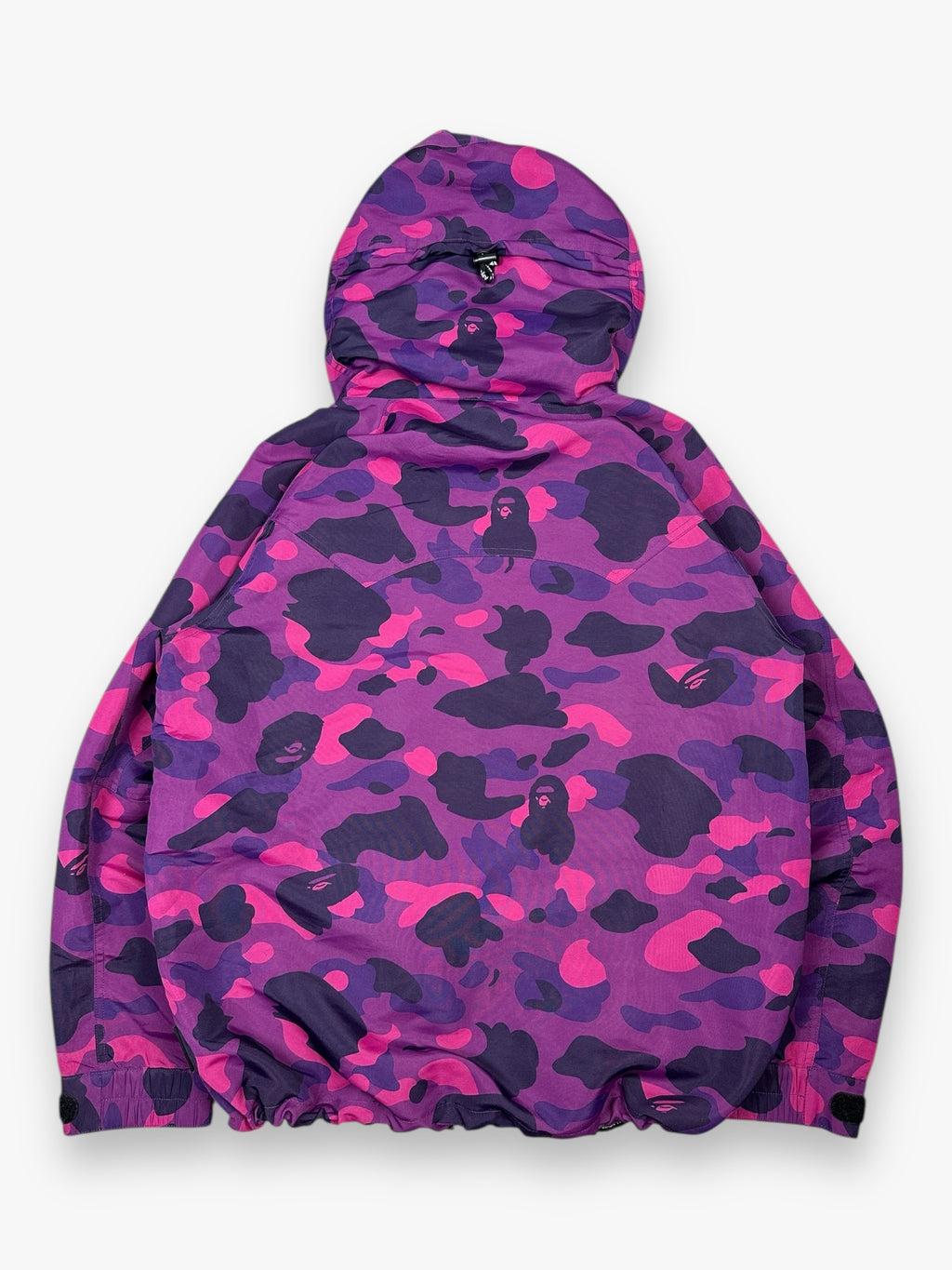 BAPE Snowboard Jacket Camo Purple SS24