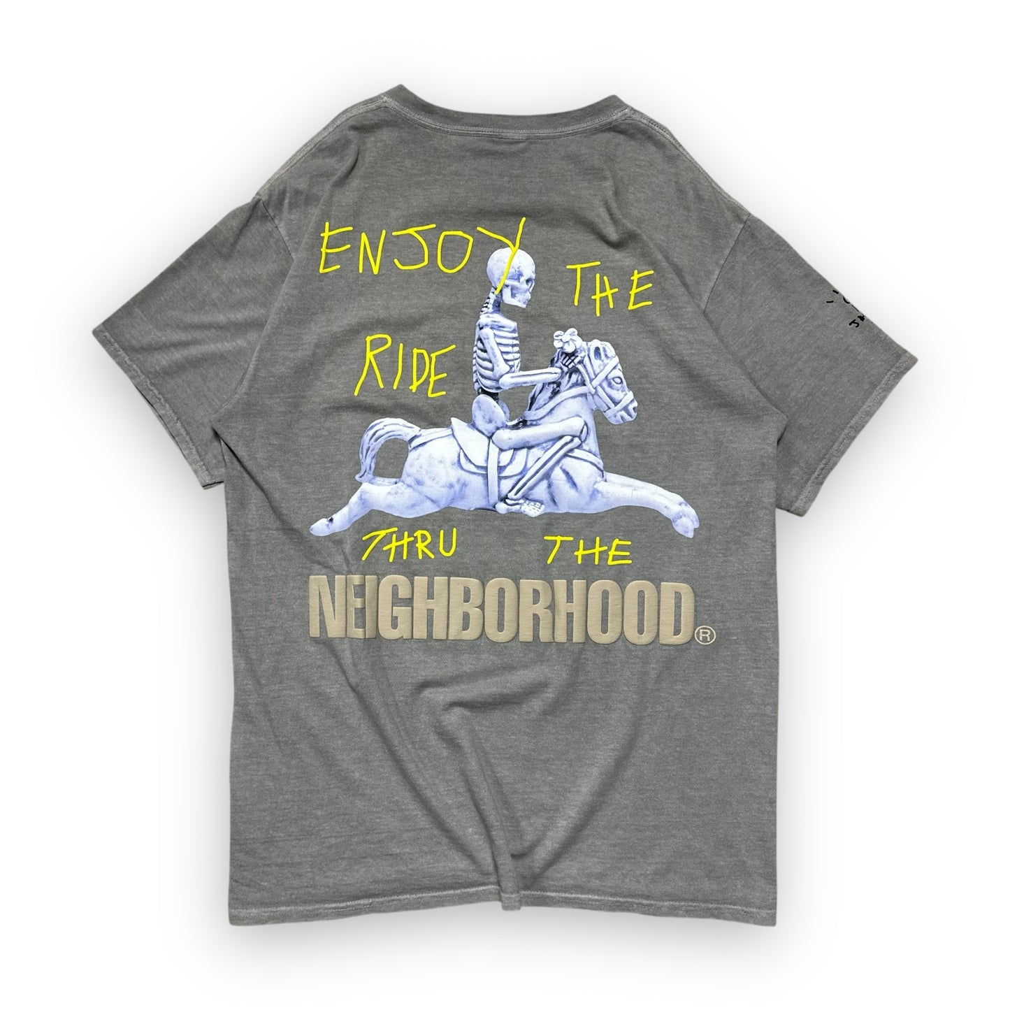 Tee Travis Scott Cactus Jack x Neighborhood Carousel Grey SS21 (L)