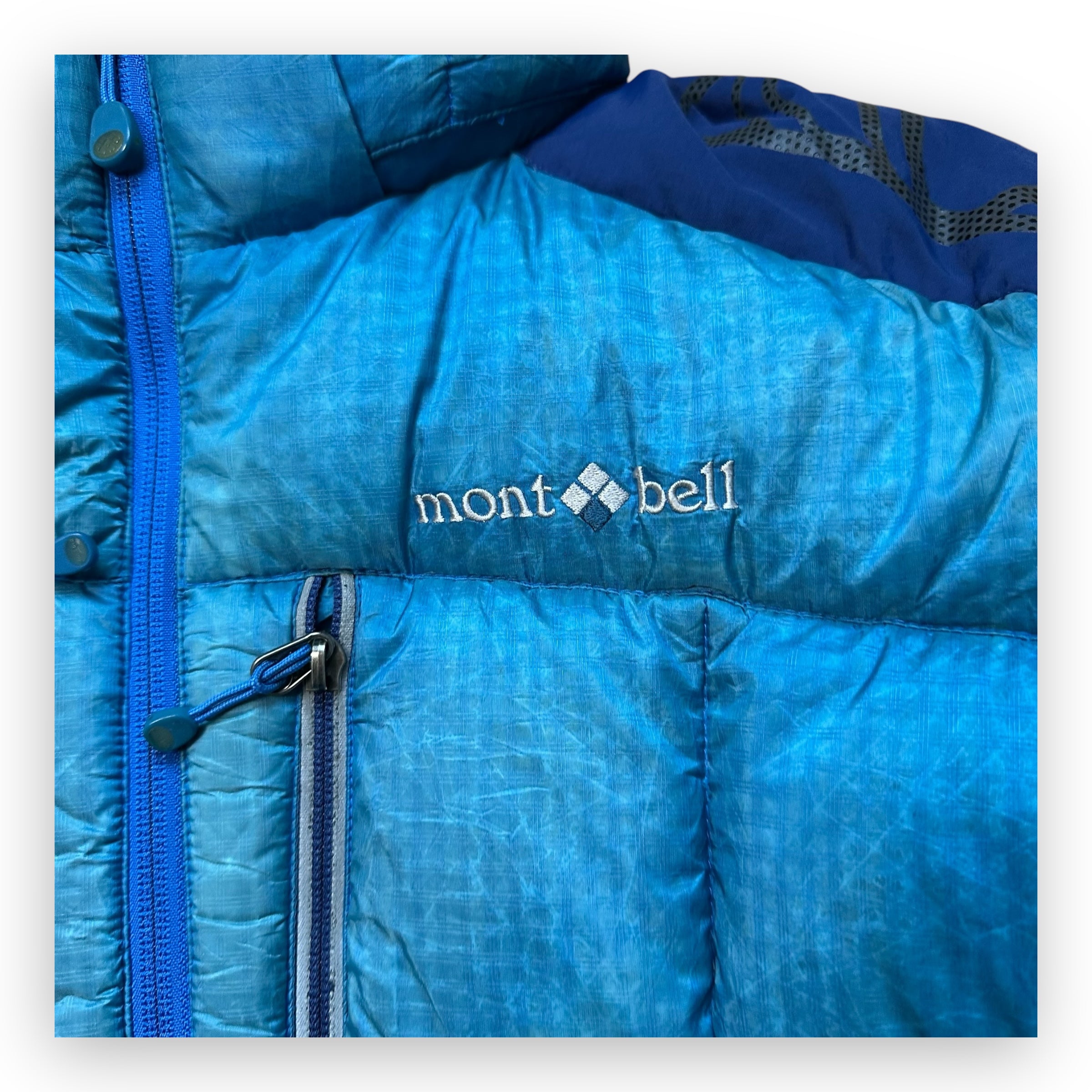 Puffer Jacket Montbell Blue