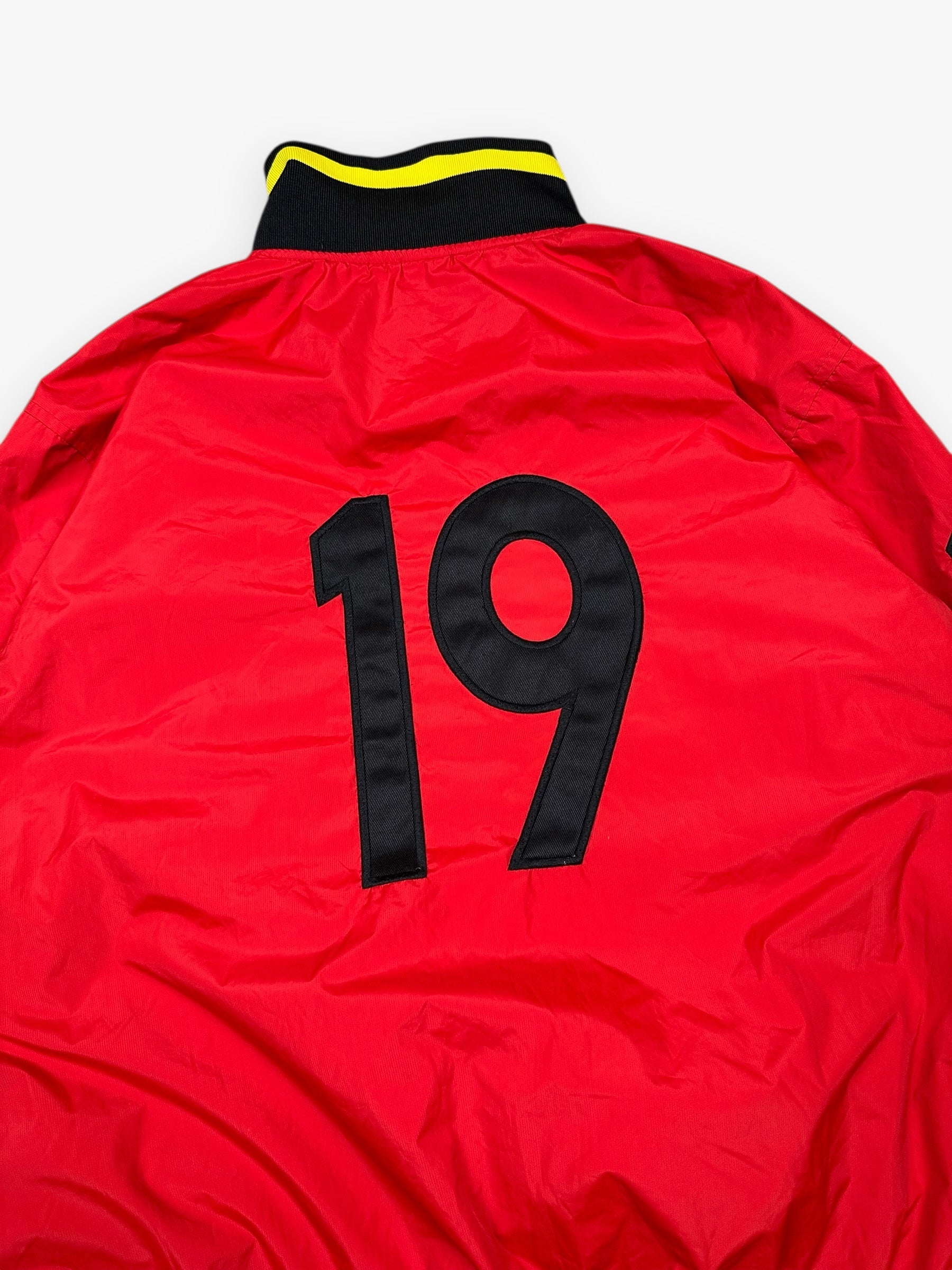 Jacket Ralph Lauren Nylon Flag Spain Red vintage