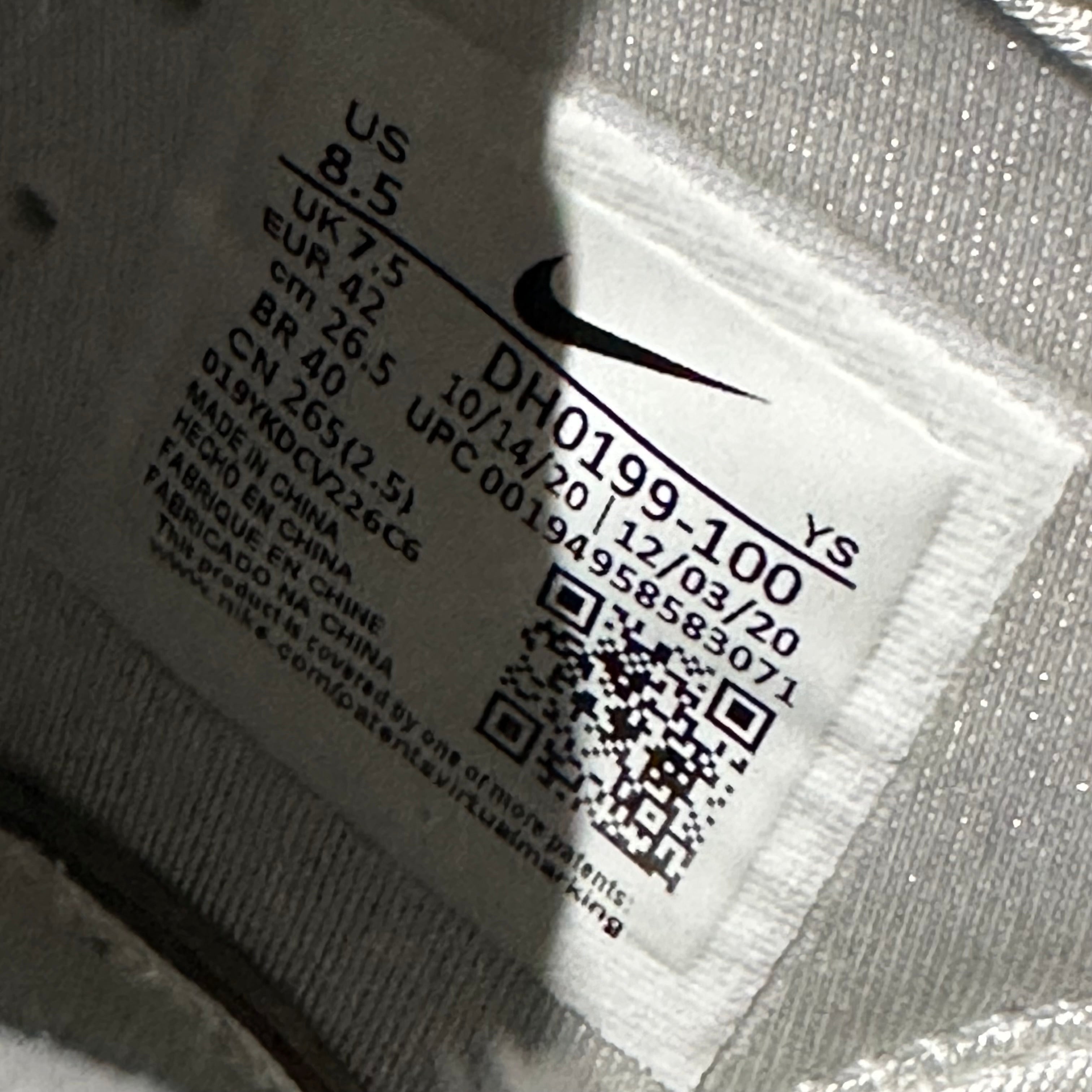 Air Carnivore Comme des Garcons White