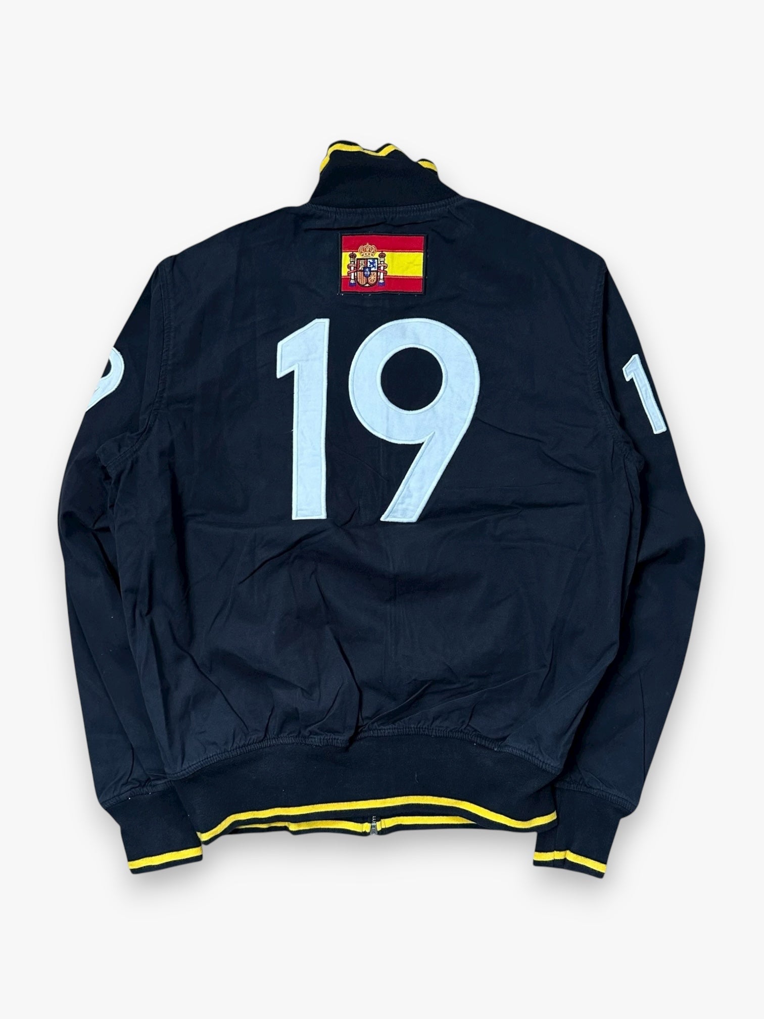 Jacket Ralph Lauren Flag Spain Black vintage