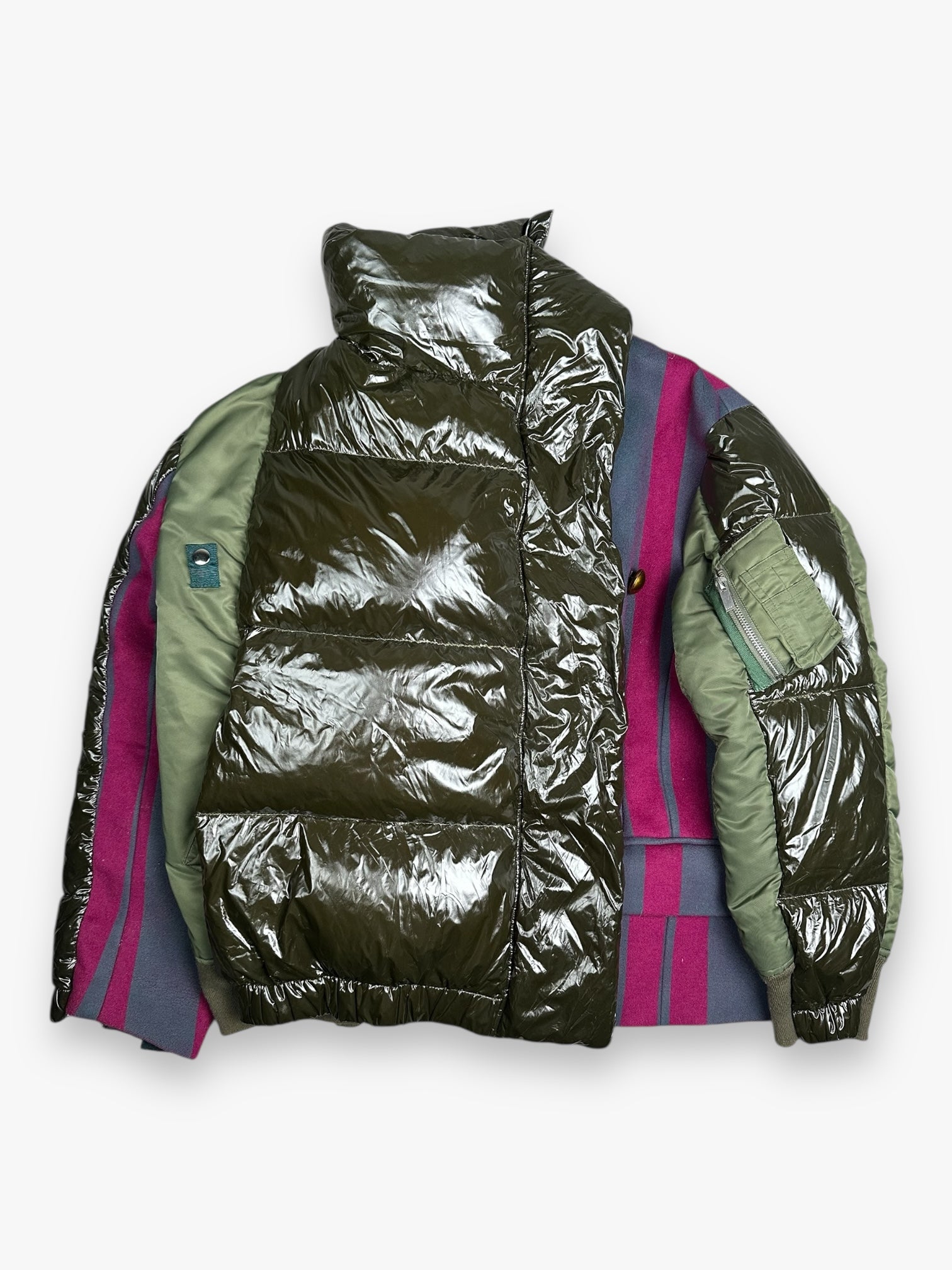Sacai Oversized Hybrid Jacket Puffer/Bomber/Coat AW18