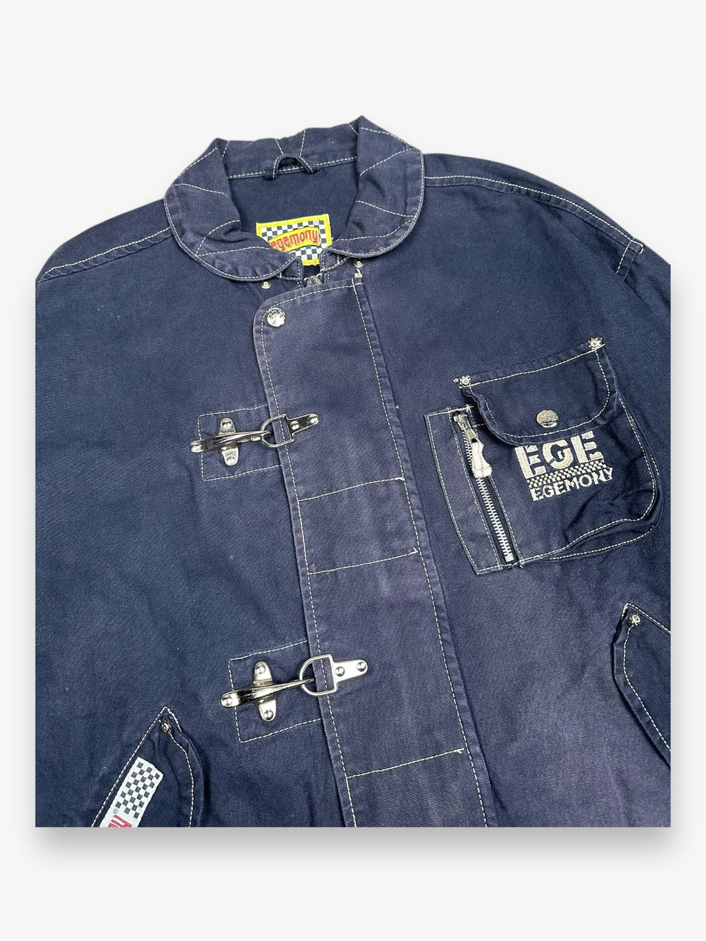 Energy Fireman Jacket Navy vintage