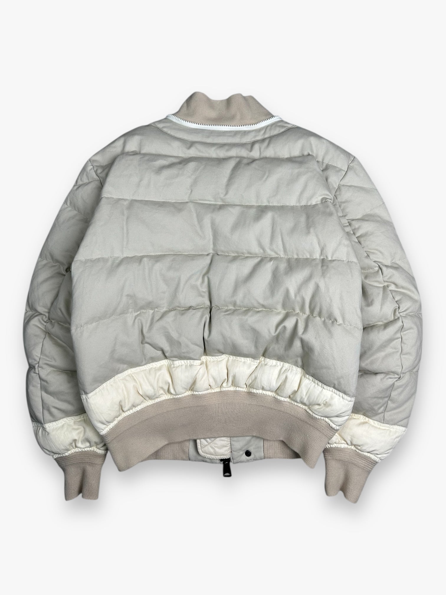 Moncler Rare Puffer Jacket MA-1 Japan Limited Edition Cream