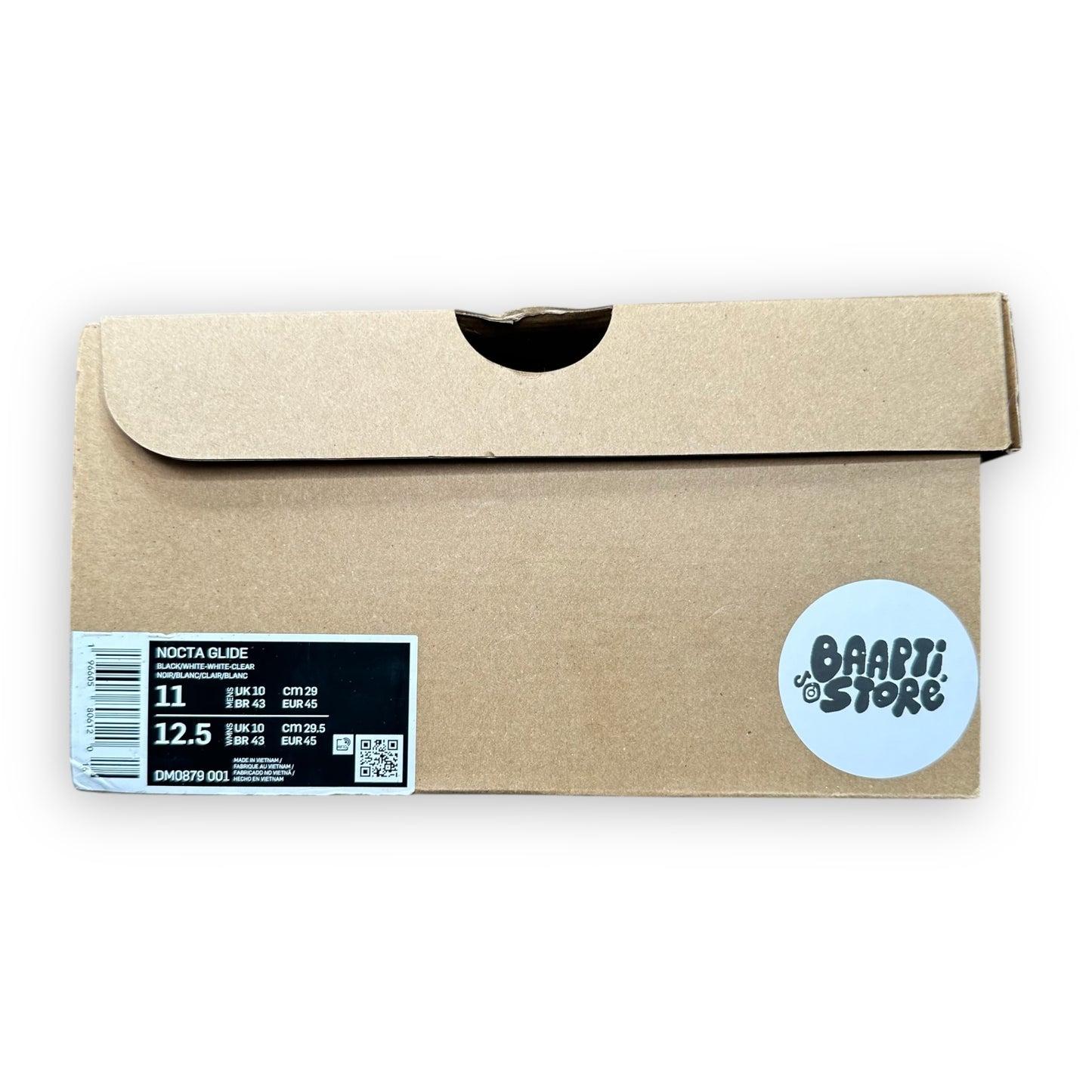 EU45 - US11 - UK10 • NOCTA Glide Black White